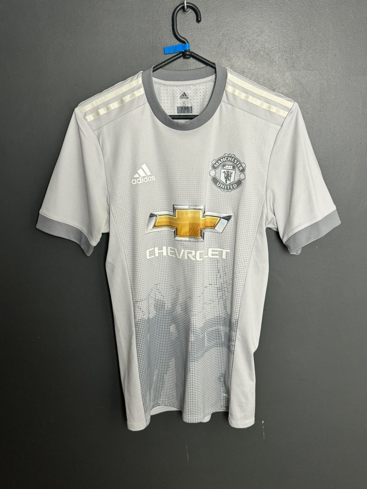 Adidas Manchester United 17/18 Third Football Jersey T-Shirt Size US S / EU 44-46 / 1 - 1 Thumbnail