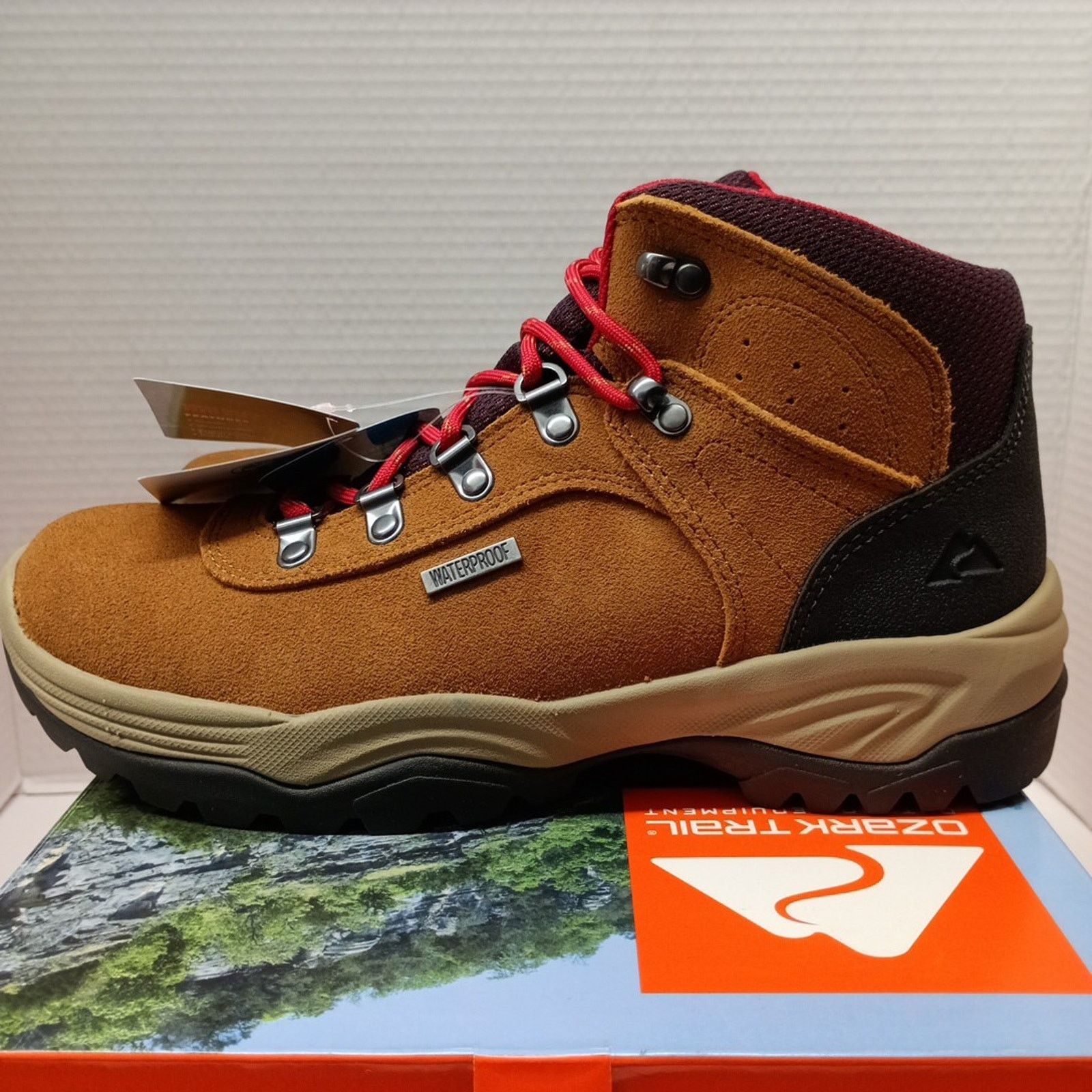 Other Ozark Trail Women's Waterproof Hiker Boots Wheat Size 9 Size US 9 / IT 39 - 3 Thumbnail