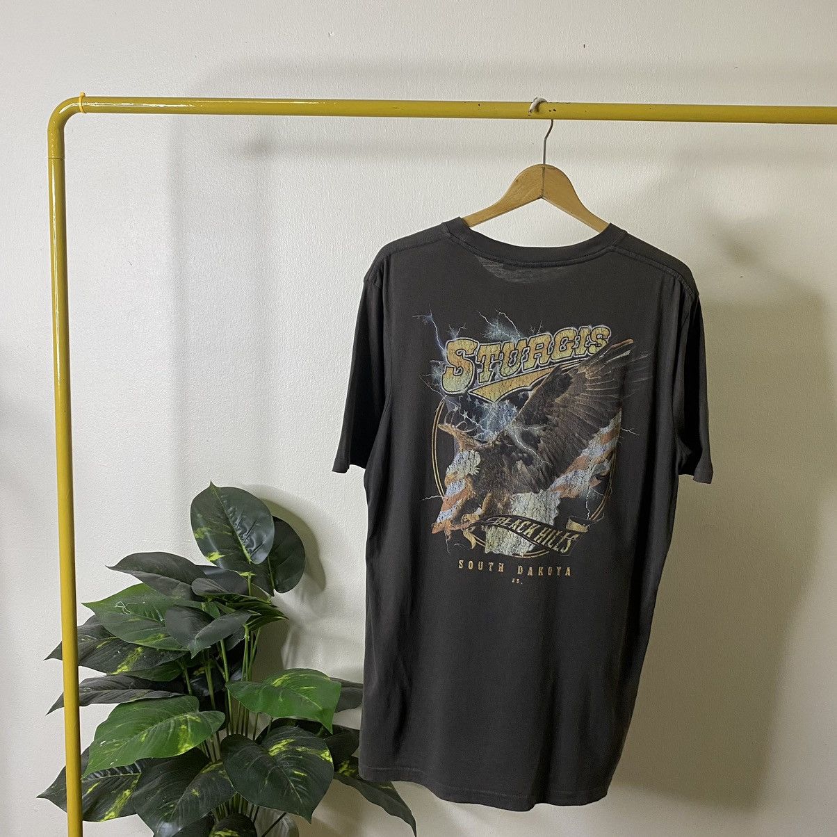Harley Davidson × West Coast Choppers Sturgis Black Hills South Dakota American Thunder Style Tee Size US M / EU 48-50 / 2 - 1 Thumbnail