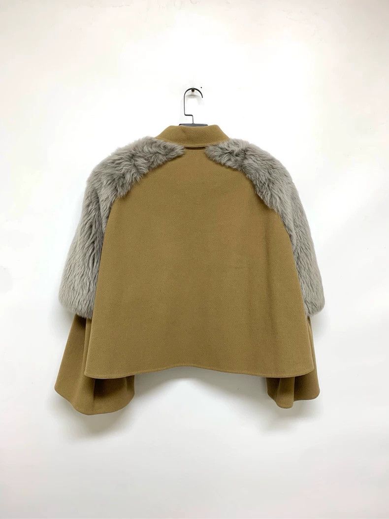 Loewe LOEWE Short apricot wool coat Size XXS / US 00 / IT 34 - 8 Thumbnail