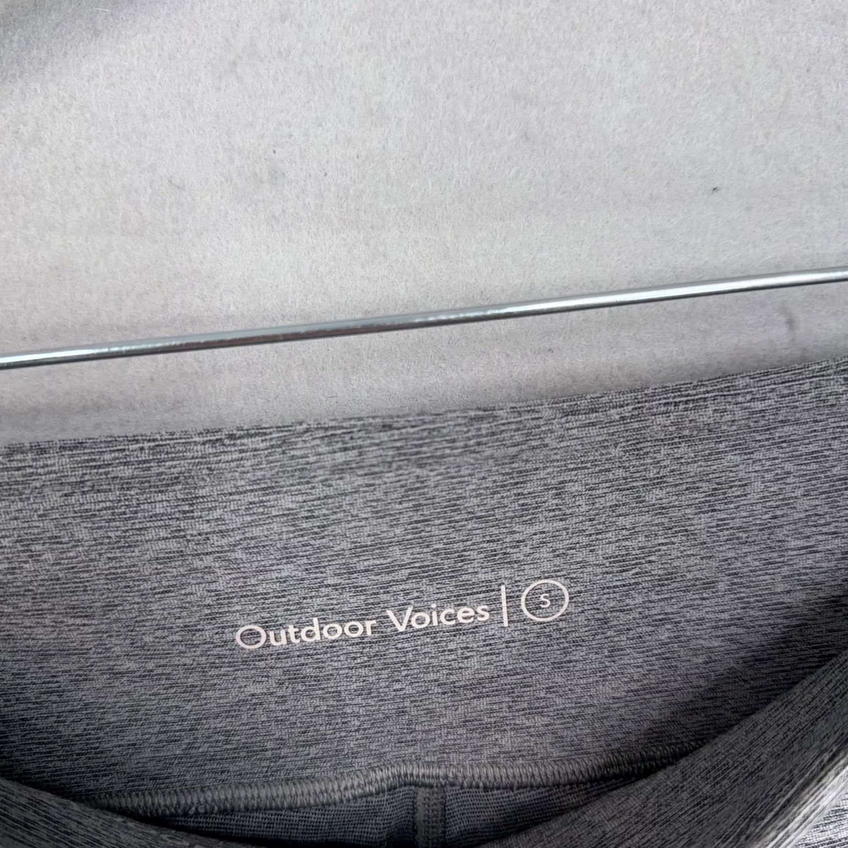 Outdoor Voices Outdoor Voices Leggings Womens Small Gray Colorblock Ankle Athletic Yoga Gym Size 28" / US 6 / IT 42 - 4 Thumbnail