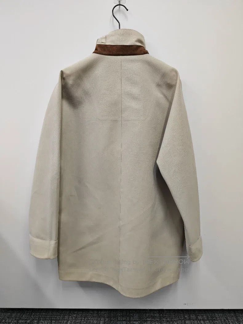 Loro Piana Loro Piana Men's Beige Windbreaker Jacket Size US XS / EU 42 / 0 - 5 Thumbnail