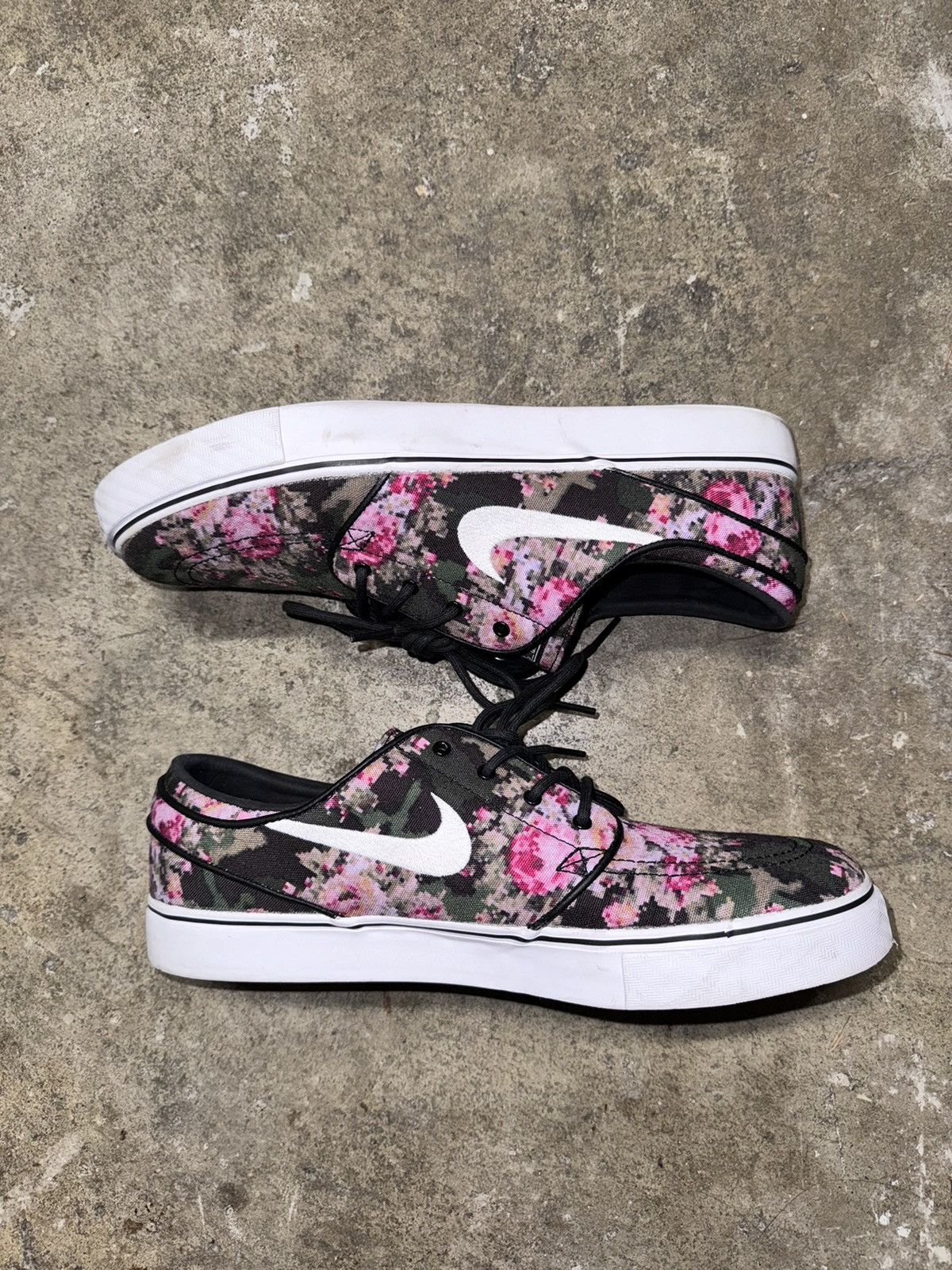 Nike × Nike SB Nike SB Stefan Janoski Zoom Digi Floral Pink 2013 Size US 10.5 / EU 43-44 - 1 Thumbnail