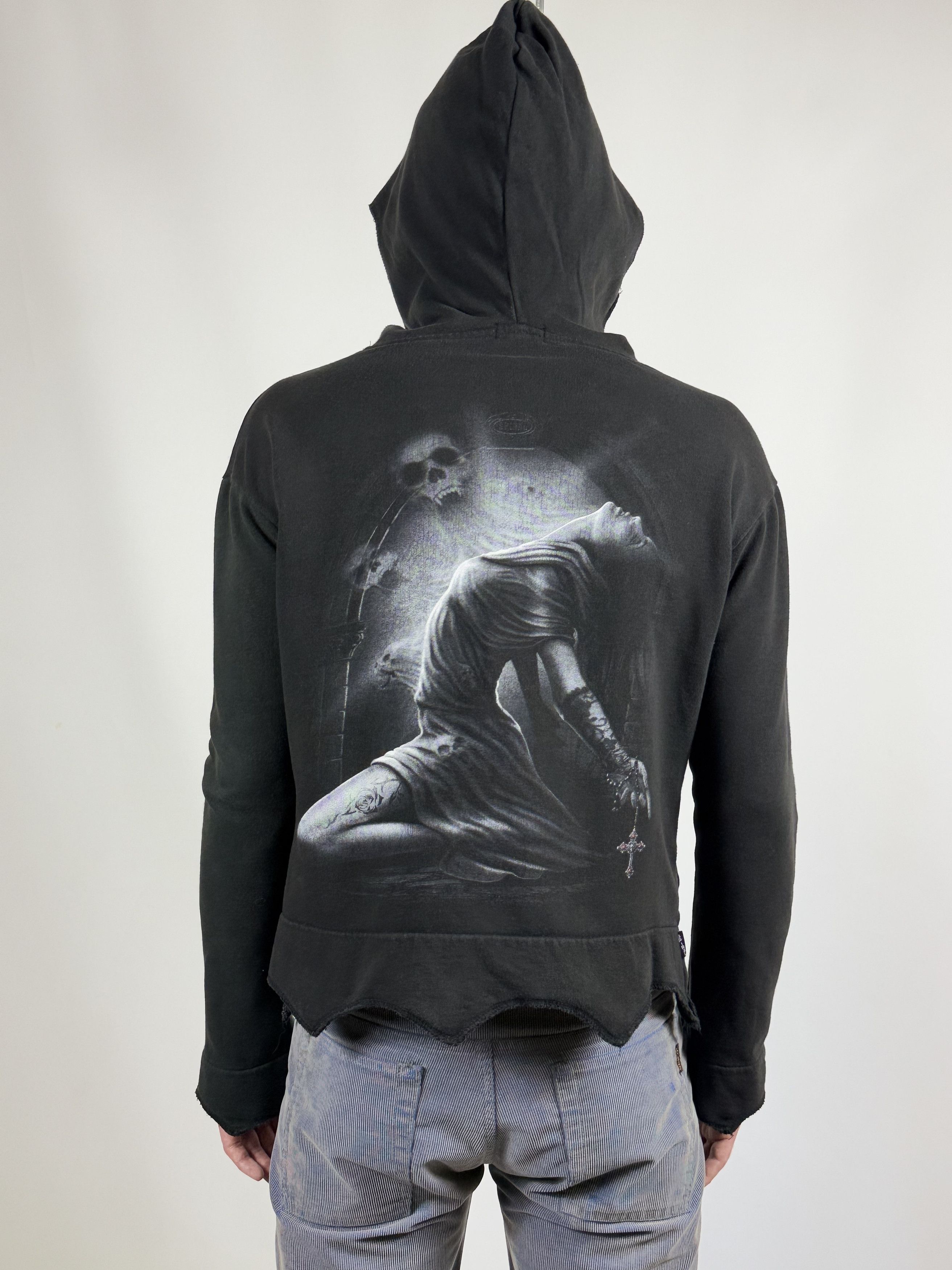 Affliction Spiral Y2k opium zip hoodie Rick Owens Size US M / EU 48-50 / 2 - 4 Thumbnail
