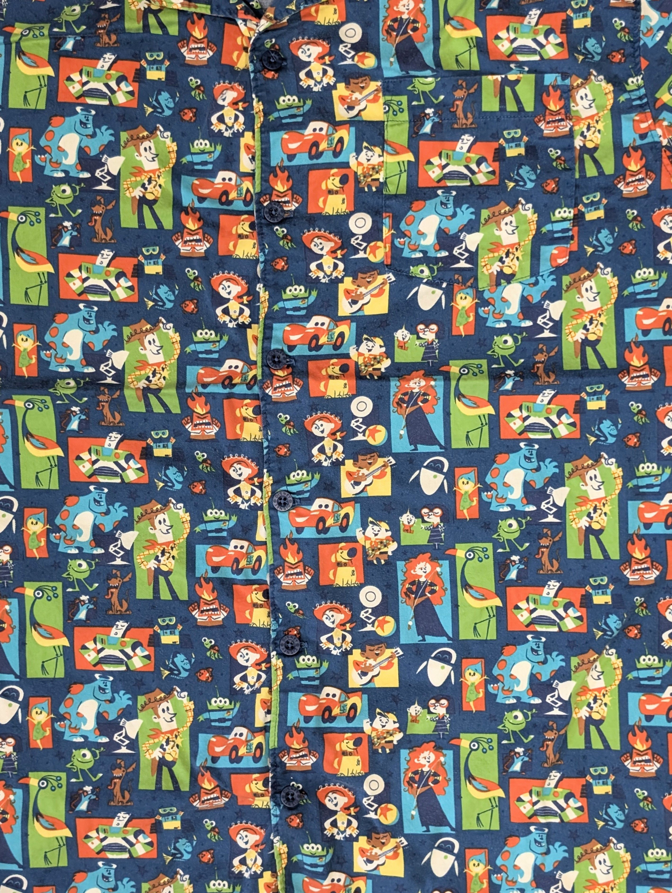 Disney Disney Parks World of Pixar button up shirt - SIZE XL Size US XL / EU 56 / 4 - 2 Thumbnail