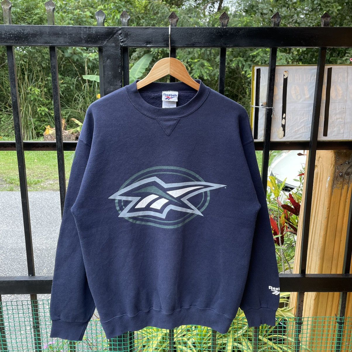 Reebok 🔥Vintage 90s Reebok OG Big Logo Crewneck Sweatshirts Size US M / EU 48-50 / 2 - 1 Thumbnail