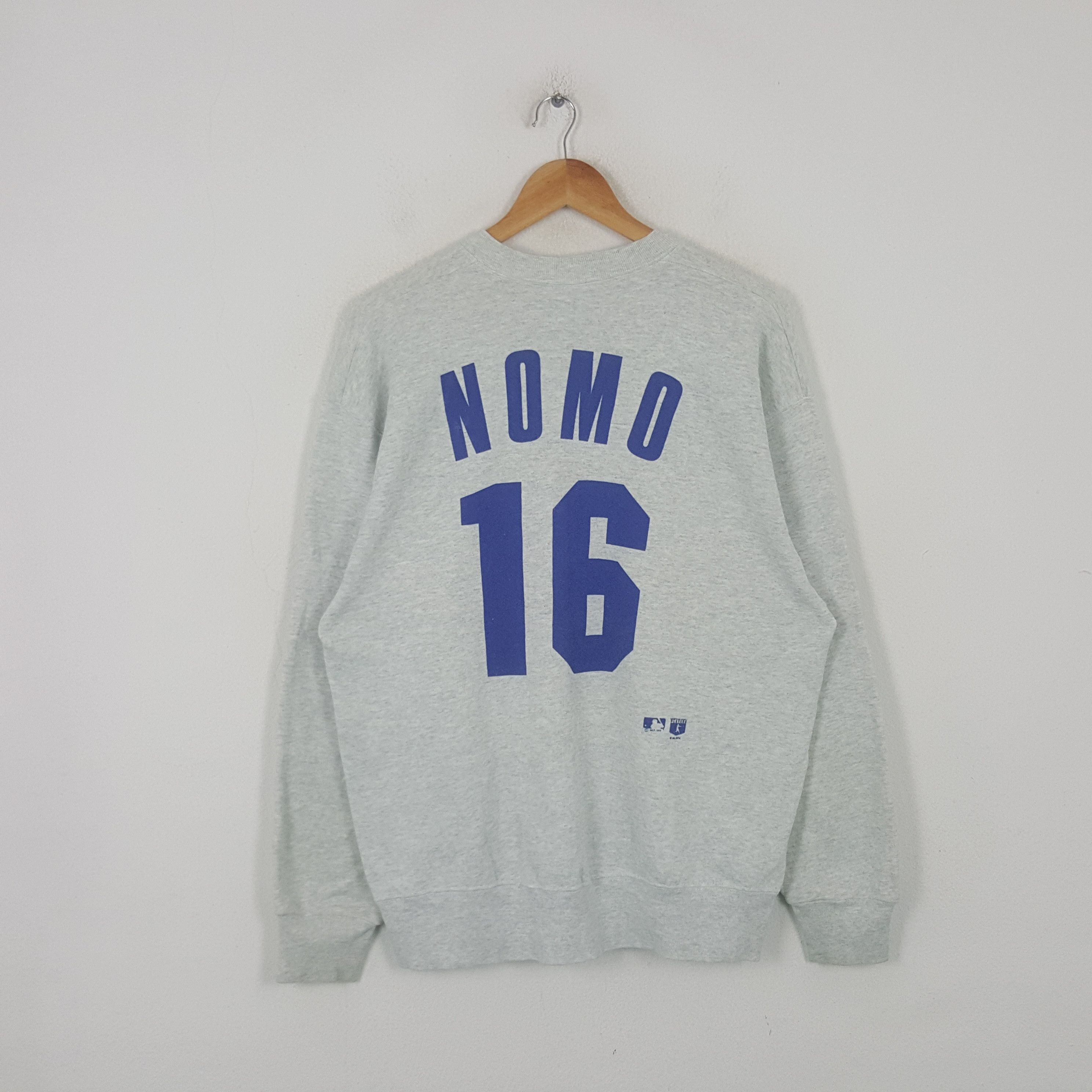 Salem Sportswear Vintage MLB Dodgers 16 Japanese Baseball Sweatshirt RR22 Size US L / EU 52-54 / 3 - 3 Thumbnail