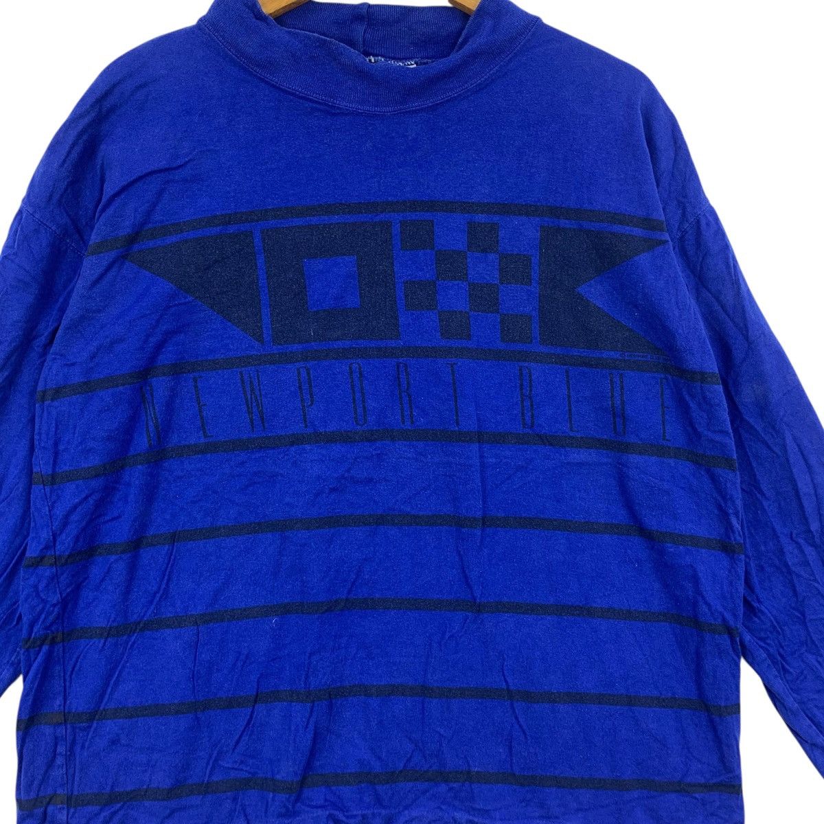 Other Vintage NEWPORT BLUE SAILING Gear Baggy Tee Shirt Top Size M / US 6-8 / IT 42-44 - 3 Thumbnail