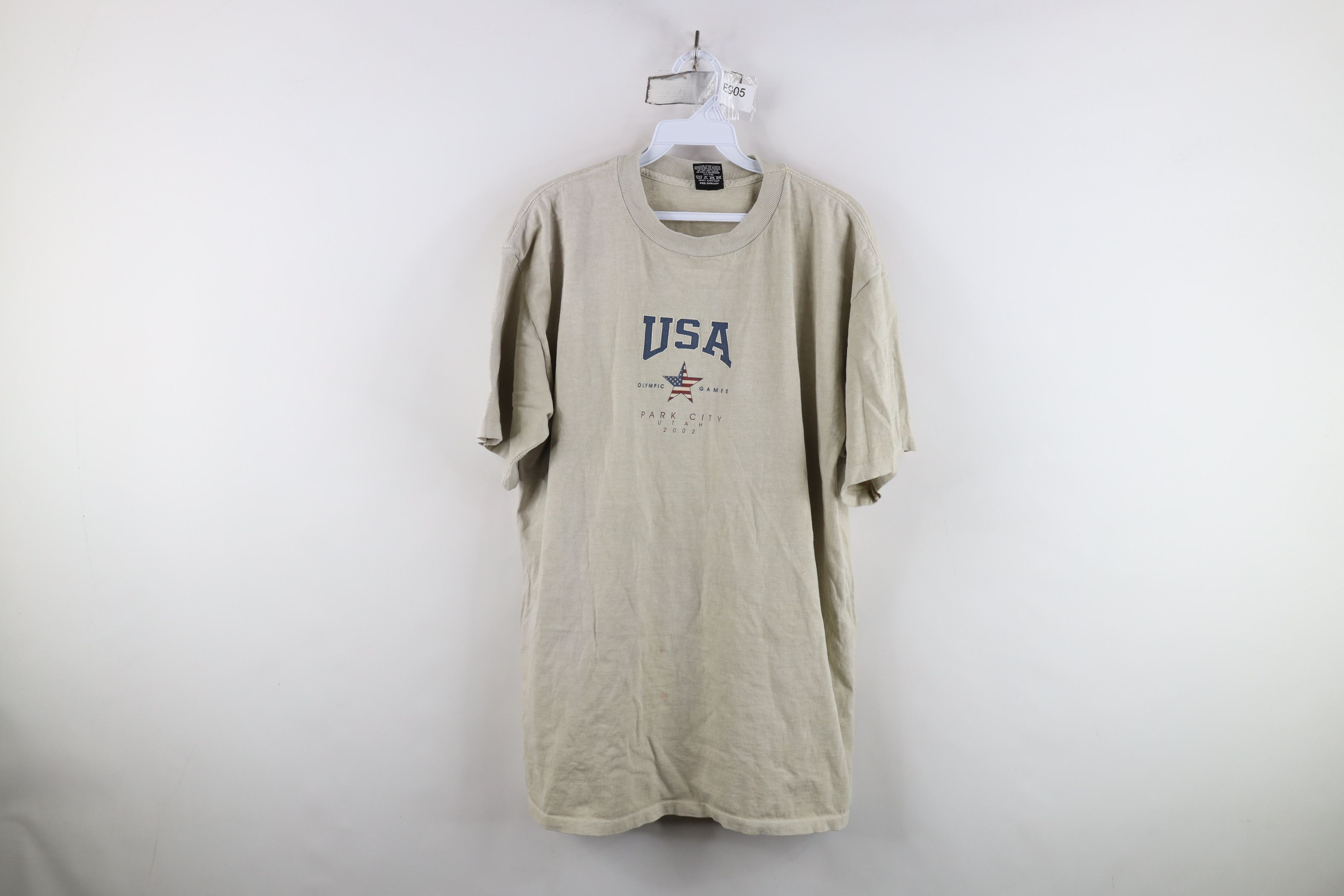 Vintage Vintage Winter Olympics Park City Utah T-Shirt Beige USA Size US L / EU 52-54 / 3 - 1 Thumbnail