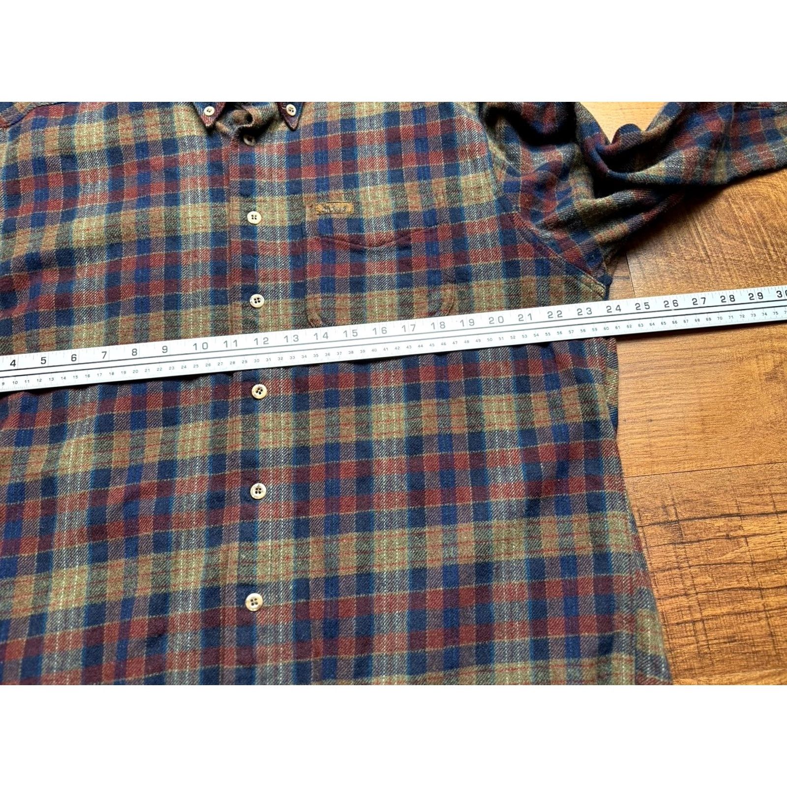 Vintage VINTAGE Woolrich Men's XL Plaid Wool Shirt Jacket Brown Outdoor Woolrich Shirt Jacket XL Mens Plaid Outdoor Size US XL / EU 56 / 4 - 7 Thumbnail