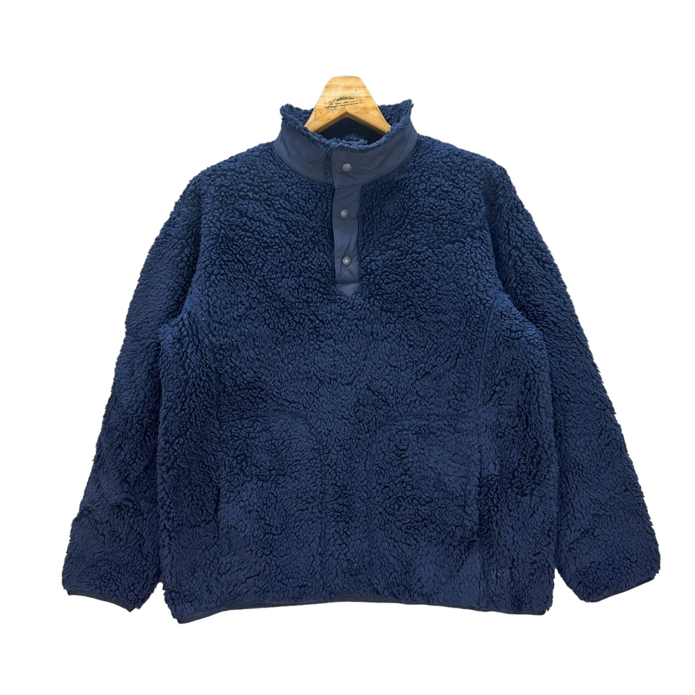Uniqlo × White Mountaineering White Mountaineering Half Button Pullover Fleece #8956-42 Size US M / EU 48-50 / 2 - 1 Thumbnail