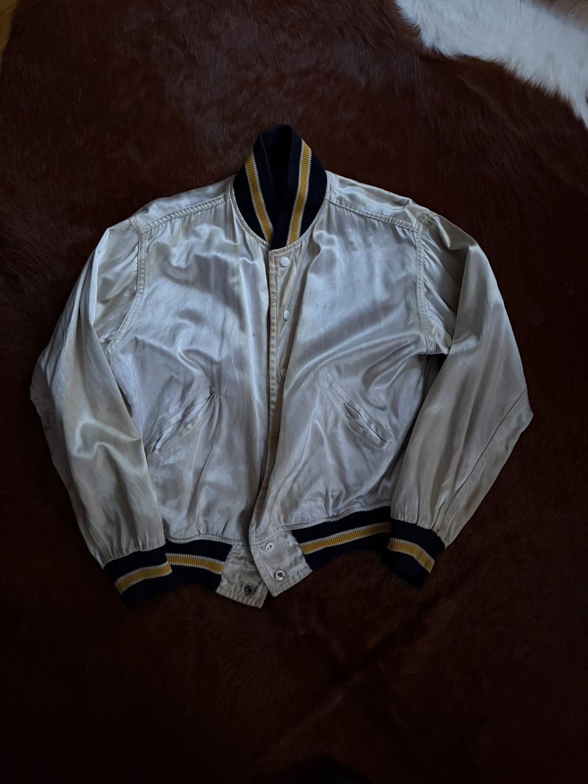Vintage Vintage varsity reversible jacket Size US M / EU 48-50 / 2 - 3 Thumbnail