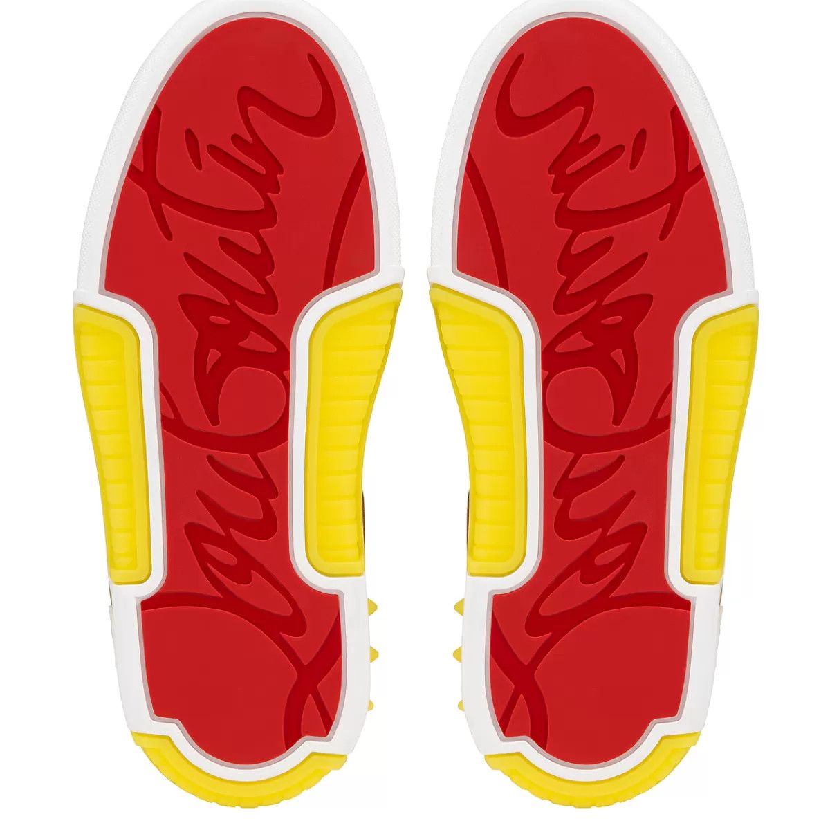 Christian Louboutin o1s1wg111124 High Top Sneakers in Multicolor Size US 7.5 / EU 40-41 - 5 Thumbnail