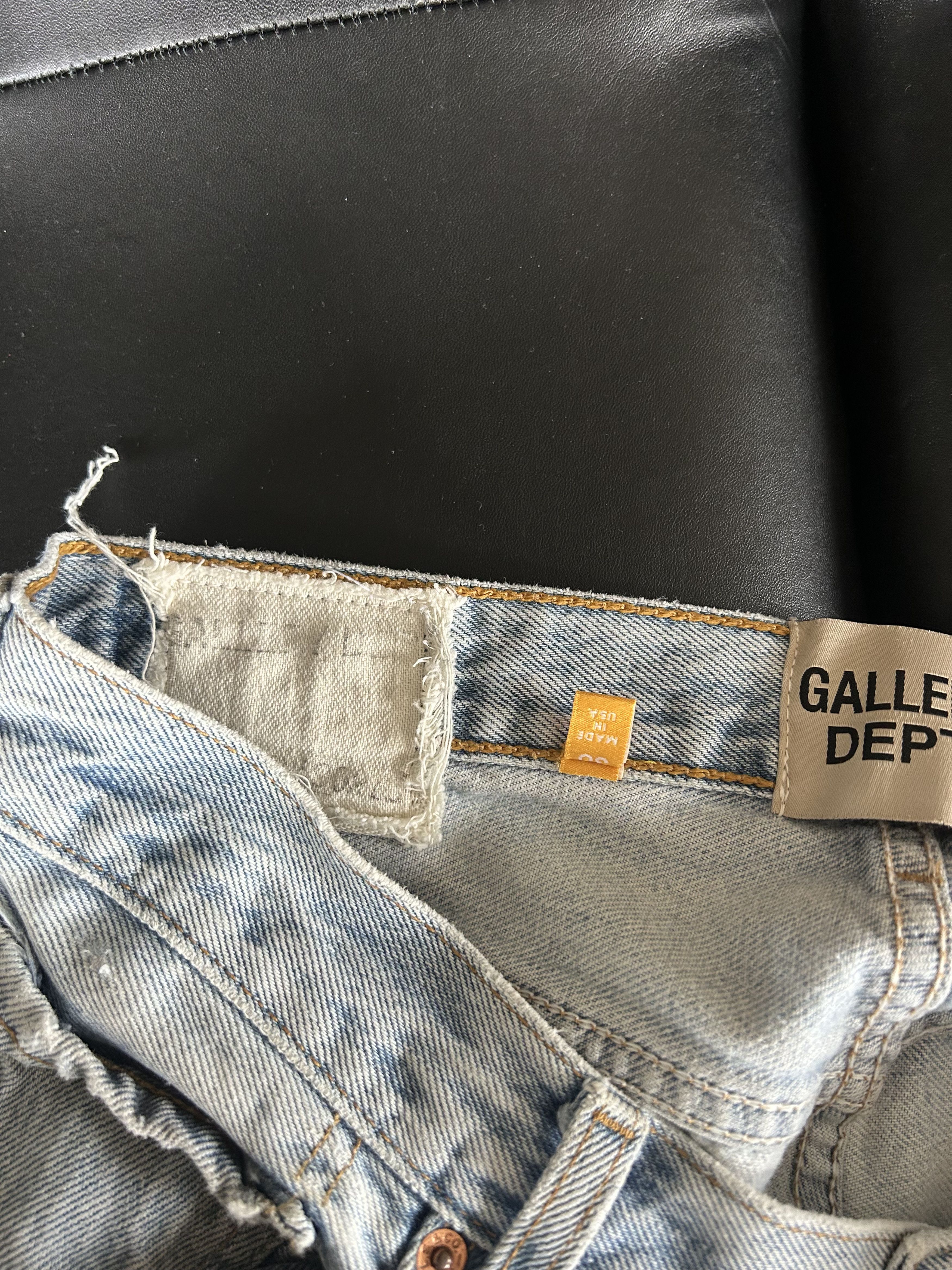 Gallery Dept. Gallery Dept Blue Denim LA Flare Size US 30 / EU 46 - 8 Thumbnail