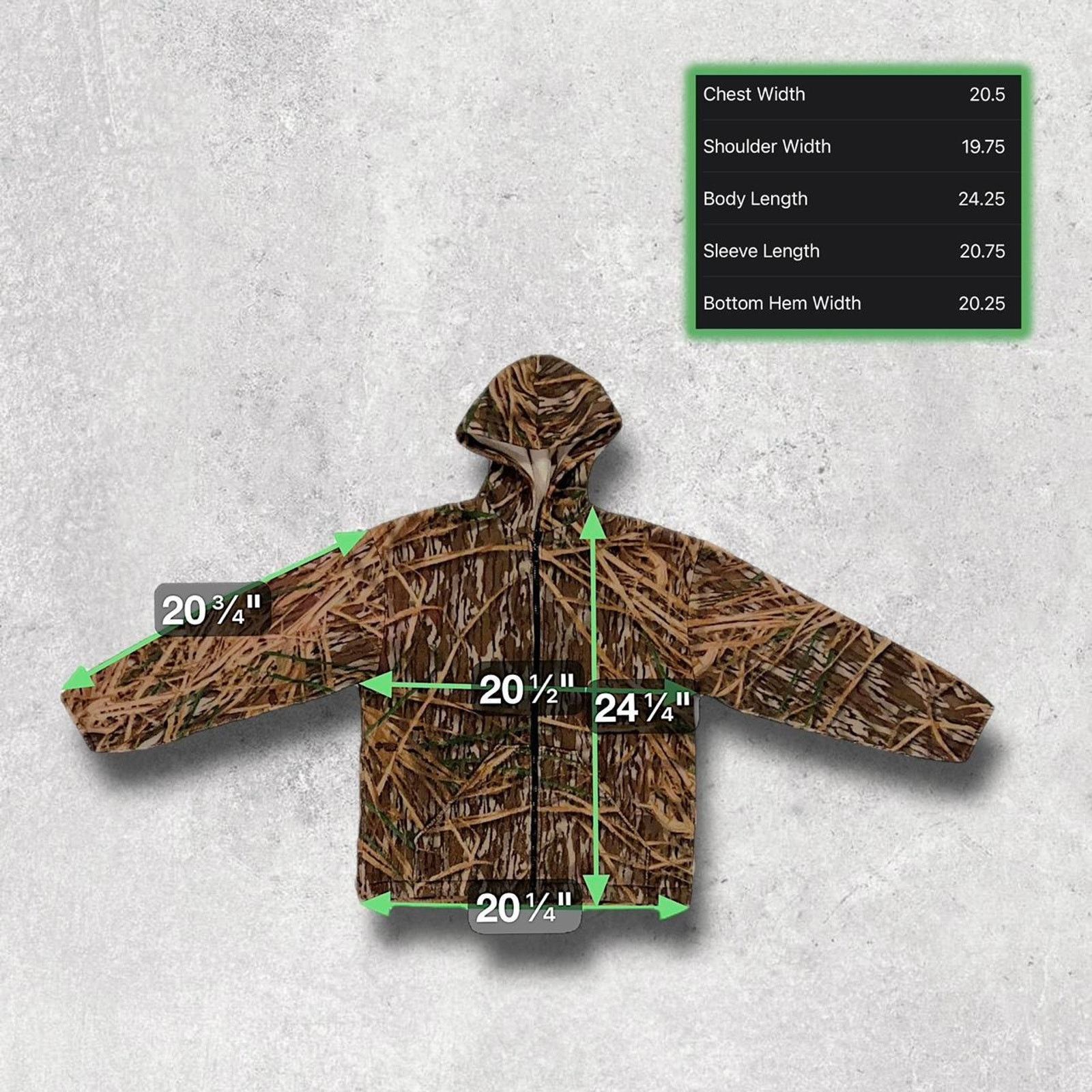 Realtree Realtree Camo Thick Insulated Hunting Hooded Full-Zip Jacket Size US M / EU 48-50 / 2 - 6 Thumbnail