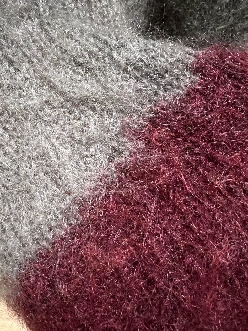 Undercover undercover Mohair color-block sweater 2502-Nextarrow Size US L / EU 52-54 / 3 - 5 Thumbnail