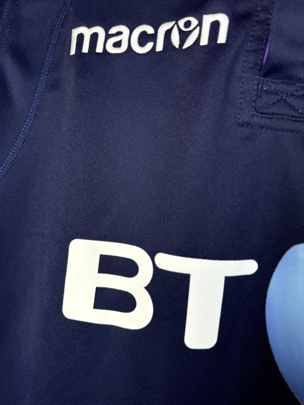 Macron Scotland 2017 2018 Home Rugby Shirt Jersey Macron size L Size US L / EU 52-54 / 3 - 5 Thumbnail