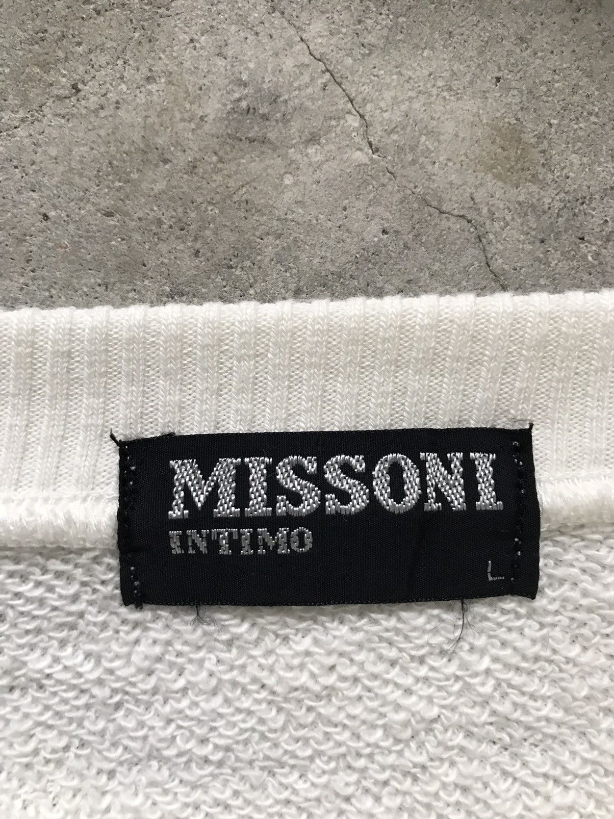 Missoni Missoni Intimo Rainbow Stitch Sweatshirt Size US L / EU 52-54 / 3 - 6 Thumbnail