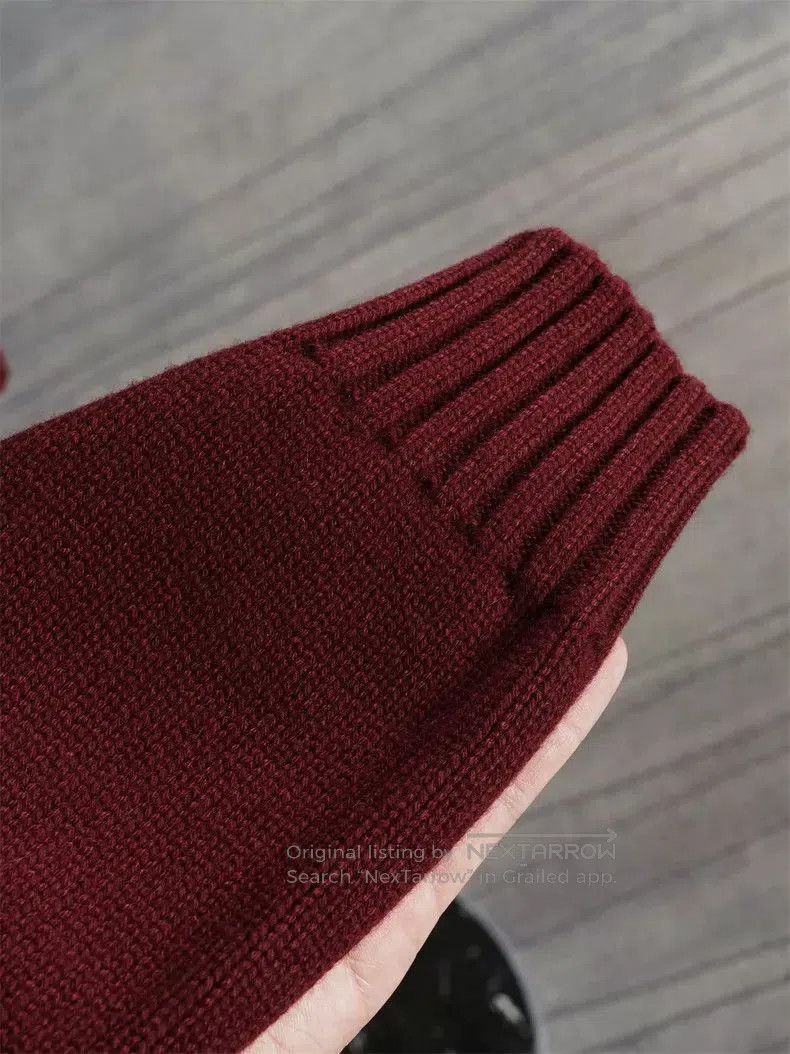 Loro Piana Loro Piana Men's Burgundy Turtleneck Cashmere Sweater. Size US L / EU 52-54 / 3 - 4 Thumbnail