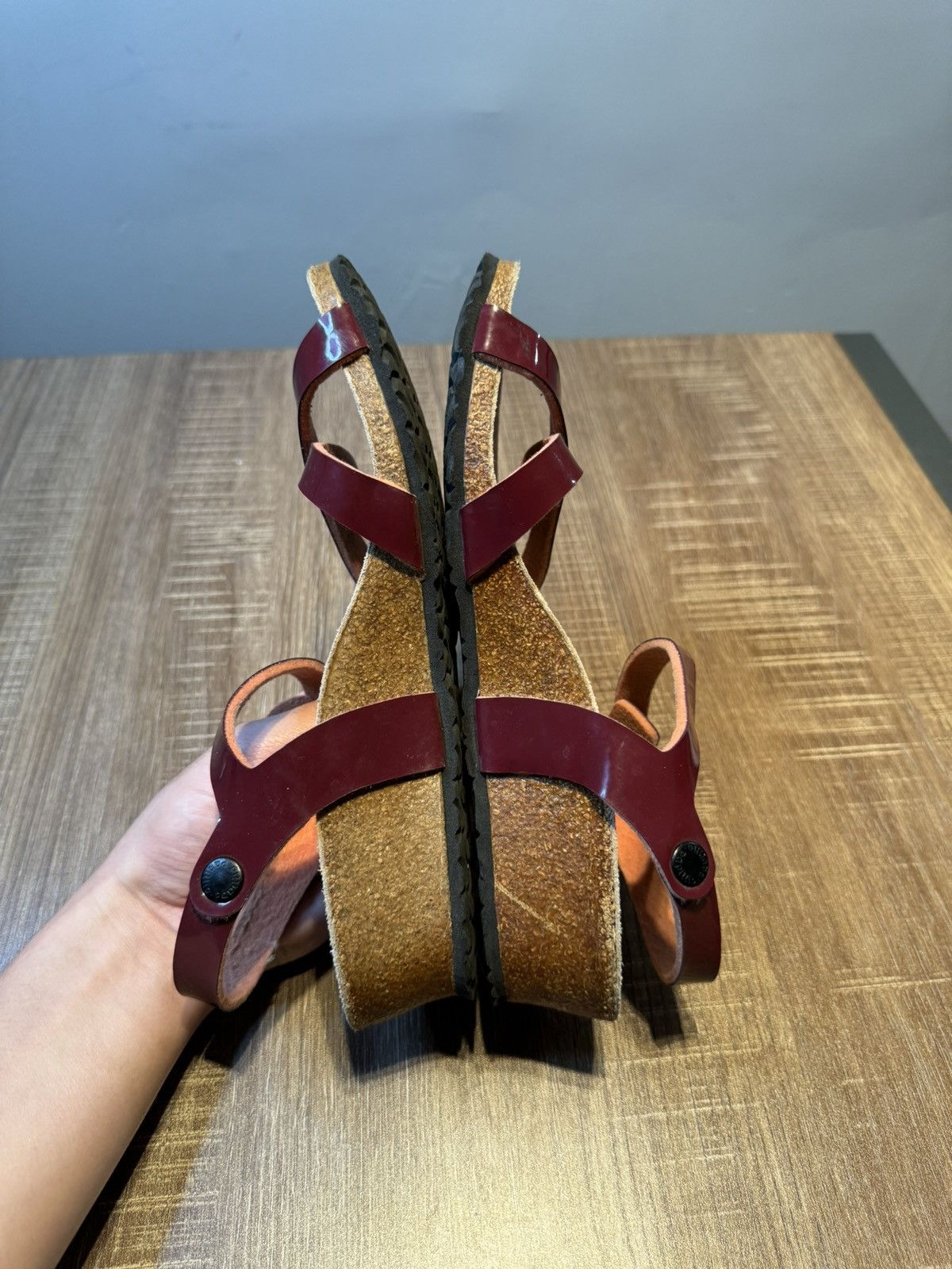 Papillio By BIRKENSTOCK Lola Leather Sandal Womens US 7