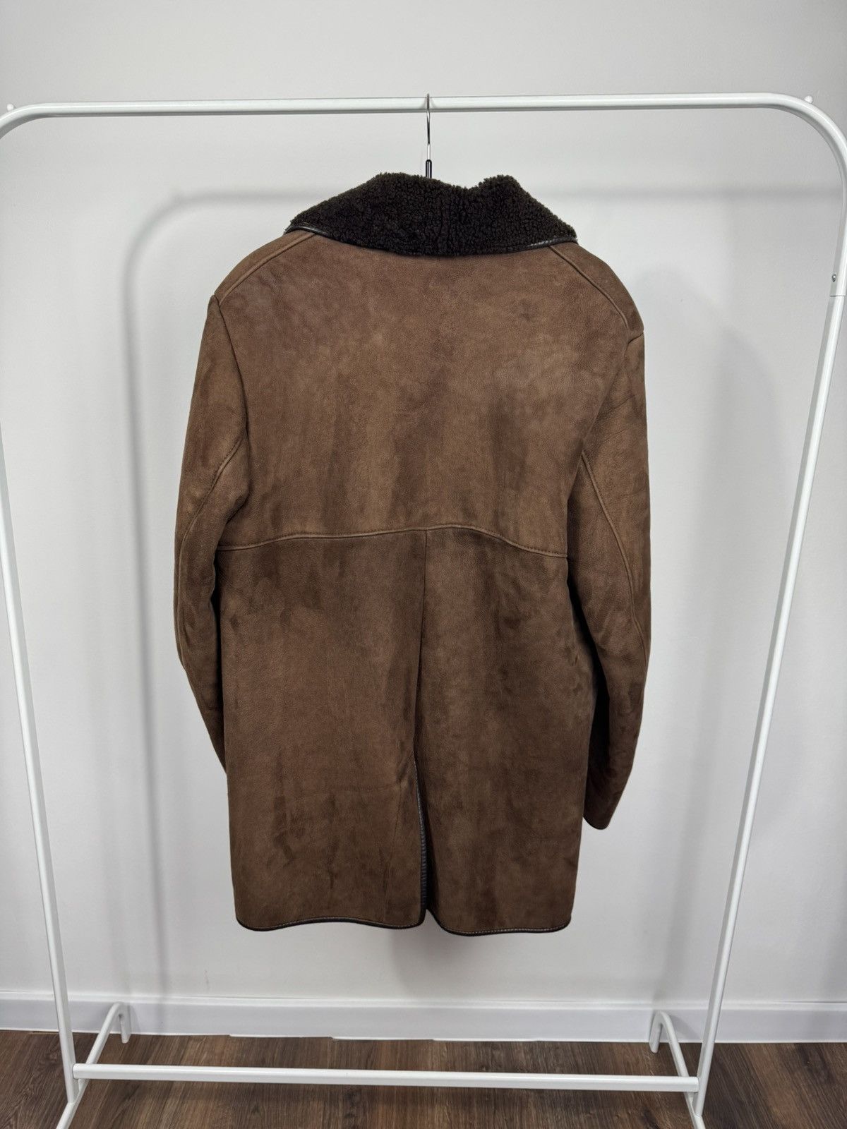 Other Vintage Women’s Genuine Sheepskin Shearling Leather Coat Size XL / US 12-14 / IT 48-50 - 10 Thumbnail