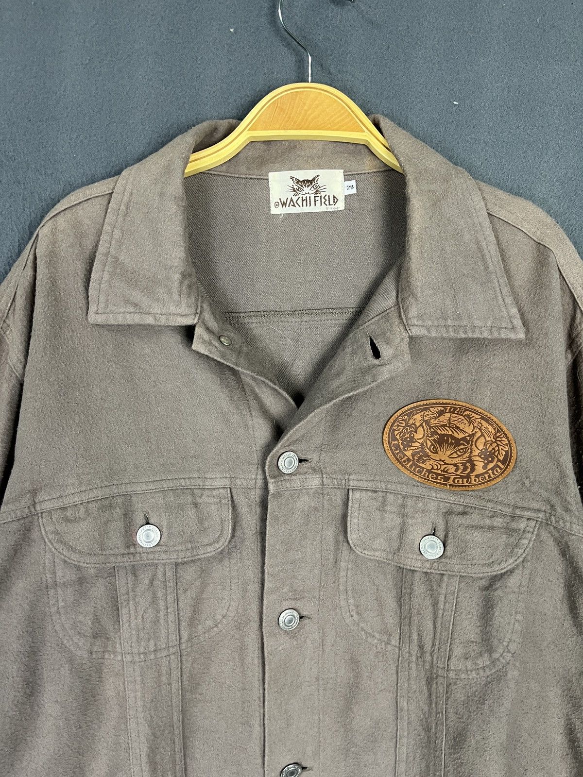 Japanese Brand × Vintage Wachi Field Backhit Patches Country Travel Trucker Jacket Size US M / EU 48-50 / 2 - 3 Thumbnail