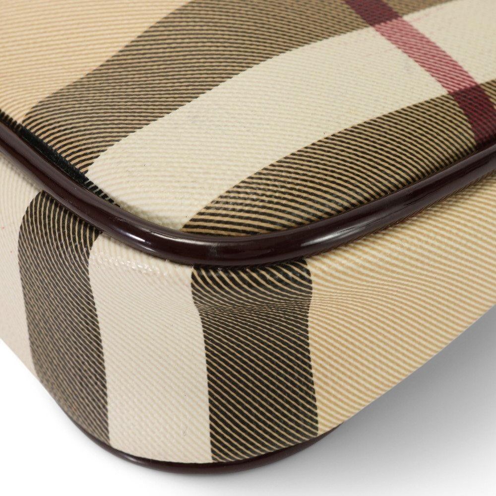 Burberry Burberry - Shoulder Bag Pouch Nova Check Beige Brown Vintage Size ONE SIZE - 2 Thumbnail