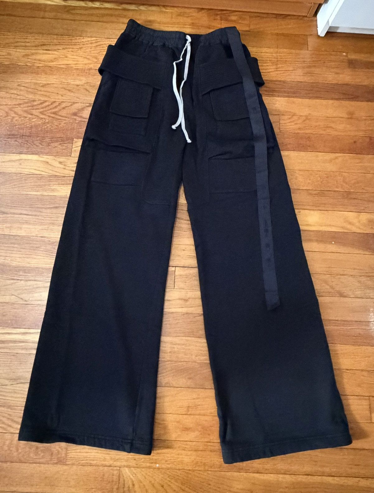 Rick Owens Drkshdw Rick Owens Drkshdw cotton jersey cargo pants size Small Size US 30 / EU 46 - 2 Thumbnail