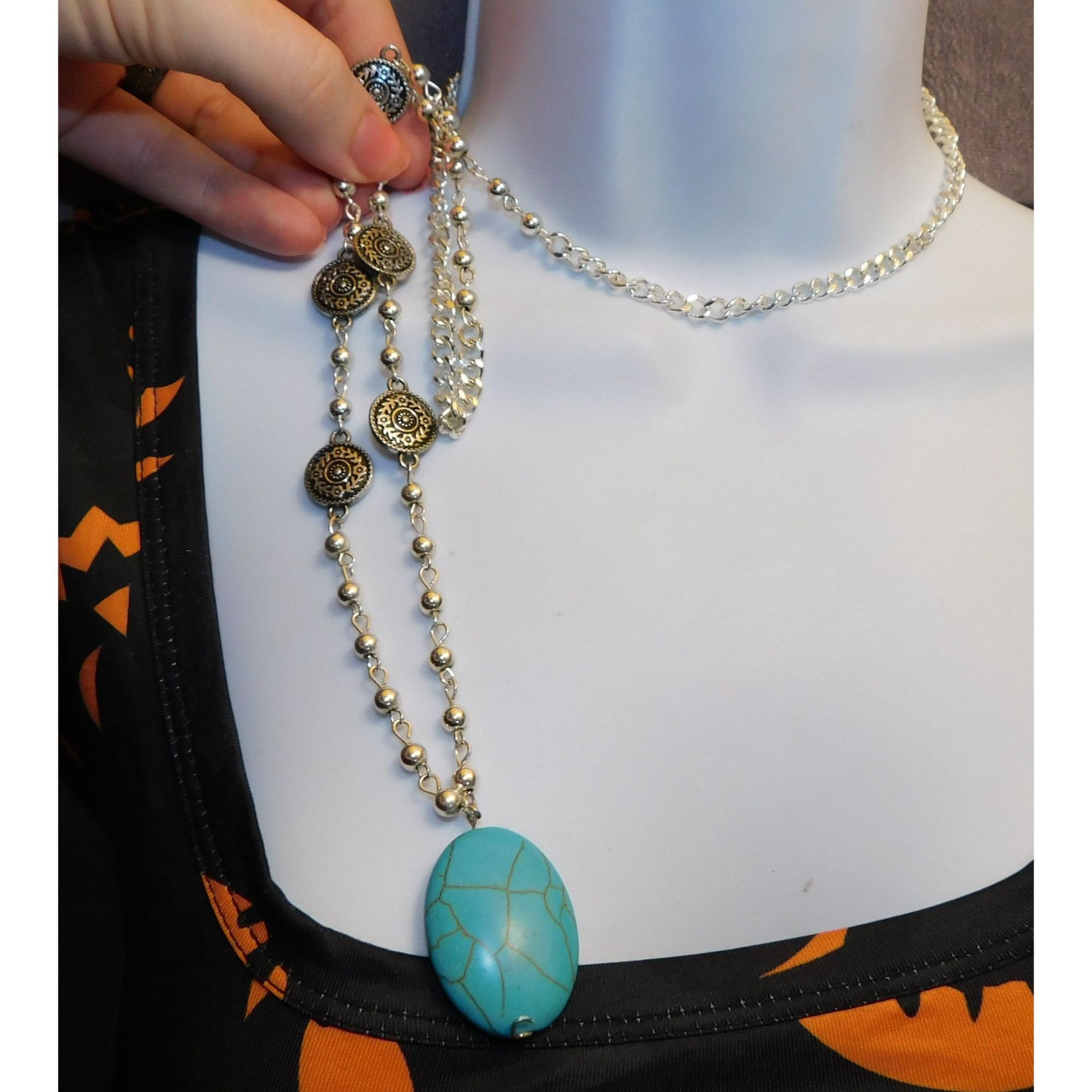 Other Turquoise Bohemian Necklace Size ONE SIZE - 2 Thumbnail