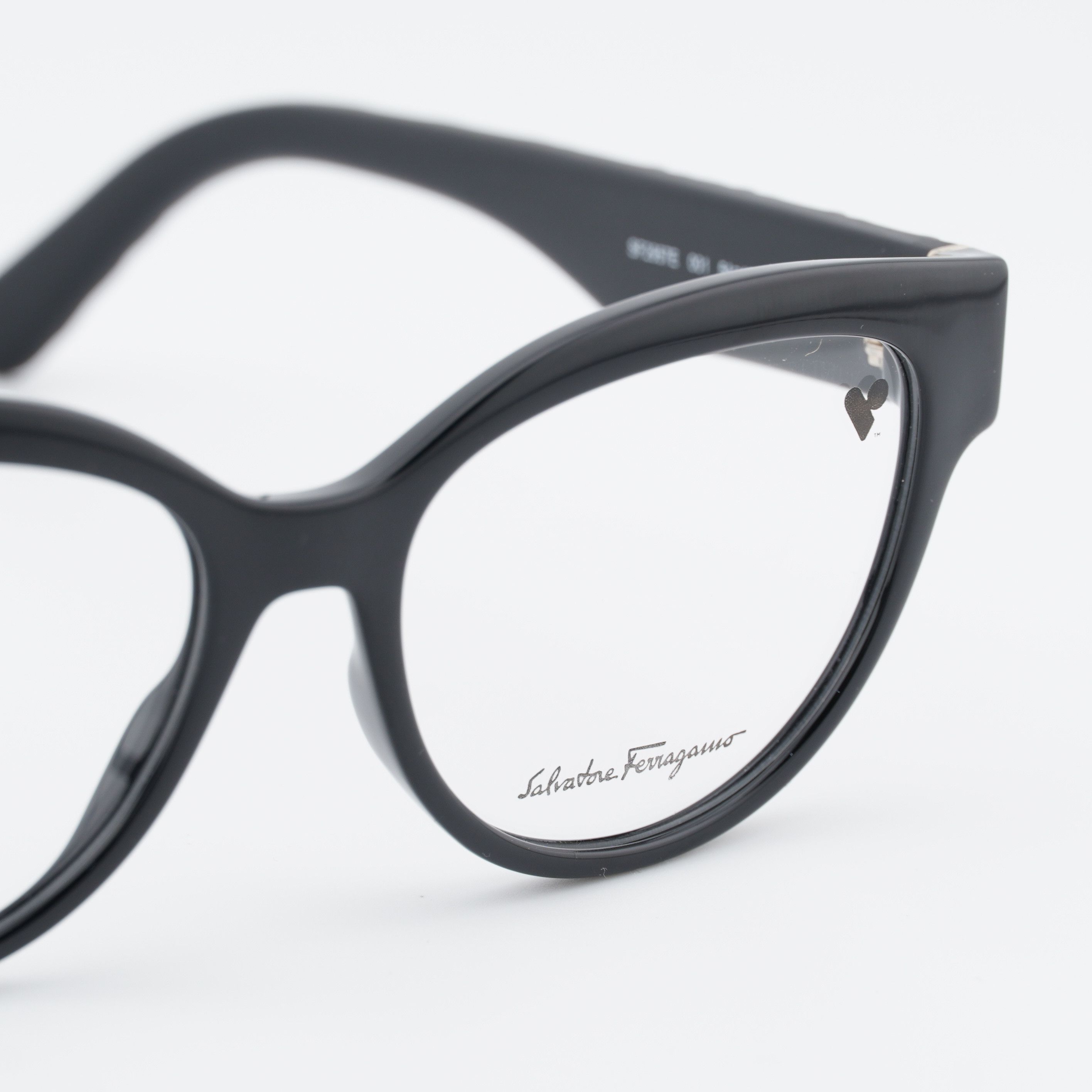 Salvatore Ferragamo Salvatore Ferragamo SF2957E 001 Eyeglasses Black 54mm Size ONE SIZE - 7 Thumbnail