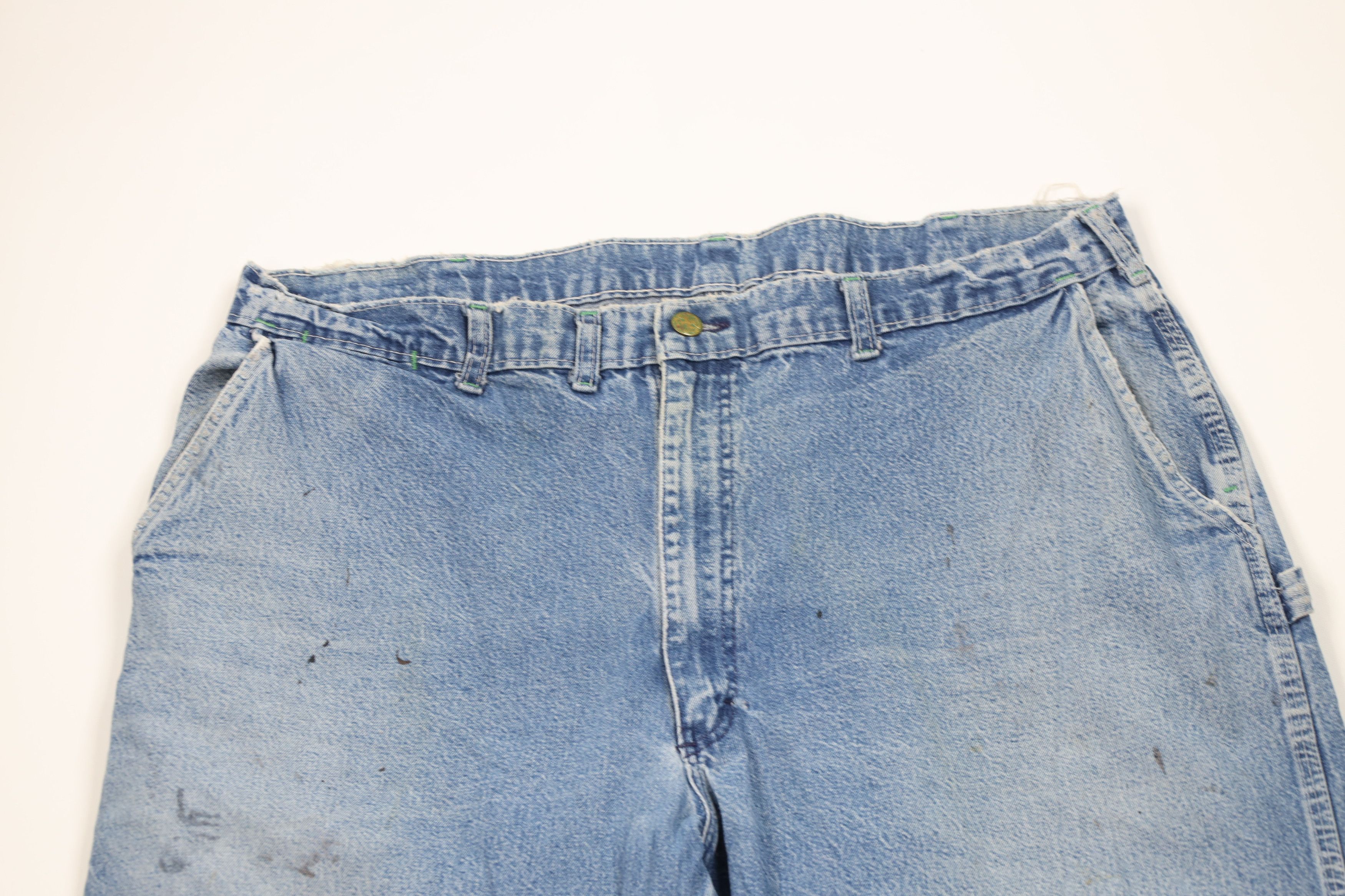 Vintage 60s 70s OshKosh B'Gosh Sanforized Dungaree Jeans USA