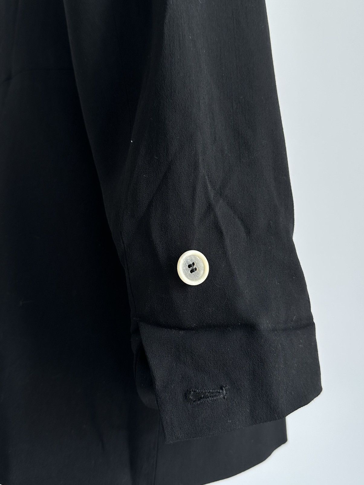 Jil Sander Vintage Jil Sander Black Wool Avant Garde Blazer Jacket Sz L Size M / US 6-8 / IT 42-44 - 7 Thumbnail