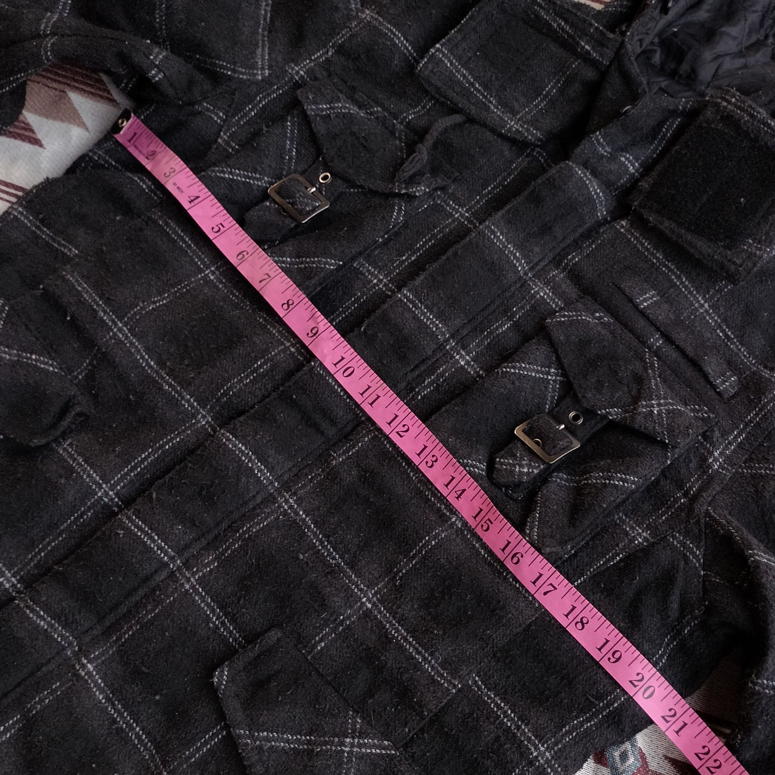 In The Attic In The Attic Rockers Garment plaid hooded jacket Size US L / EU 52-54 / 3 - 13 Thumbnail