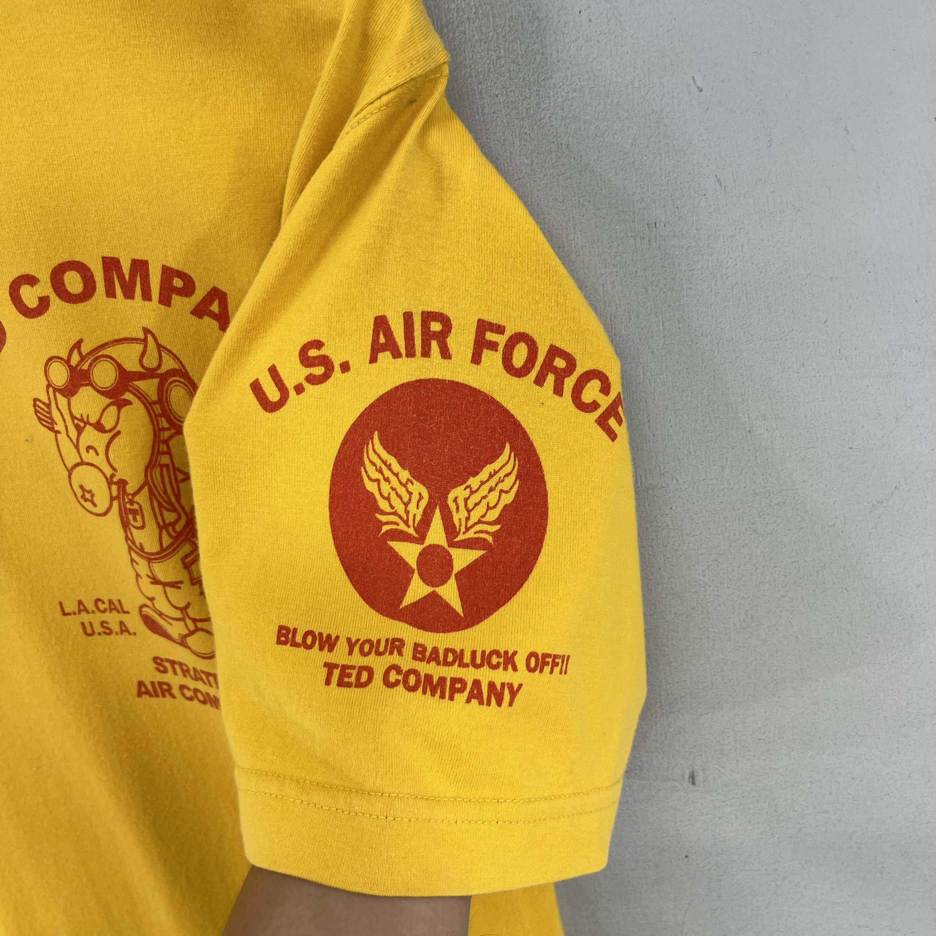 Vintage TED COMPANY Strategic Air Commando Printed Tshirt