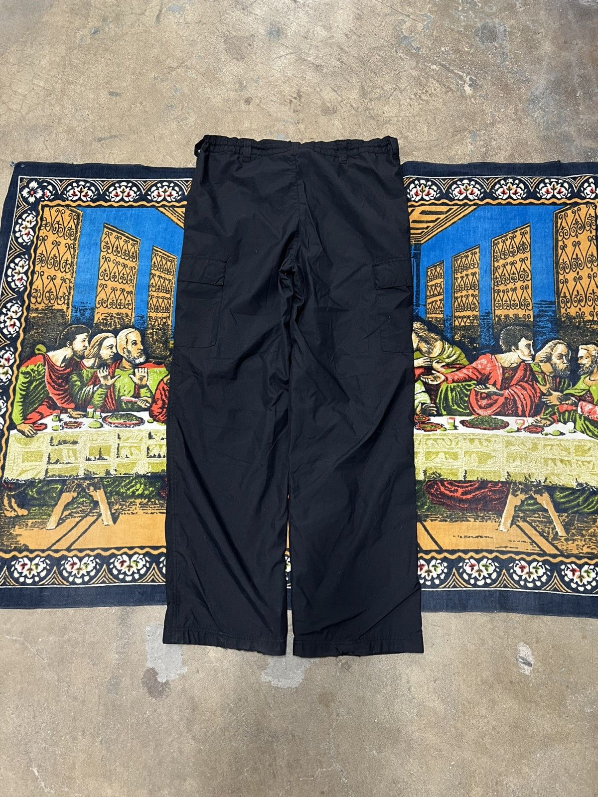 Nike Black Nike track pants cargo size small baggy y2k skater Size US 32 / EU 48 - 7 Thumbnail