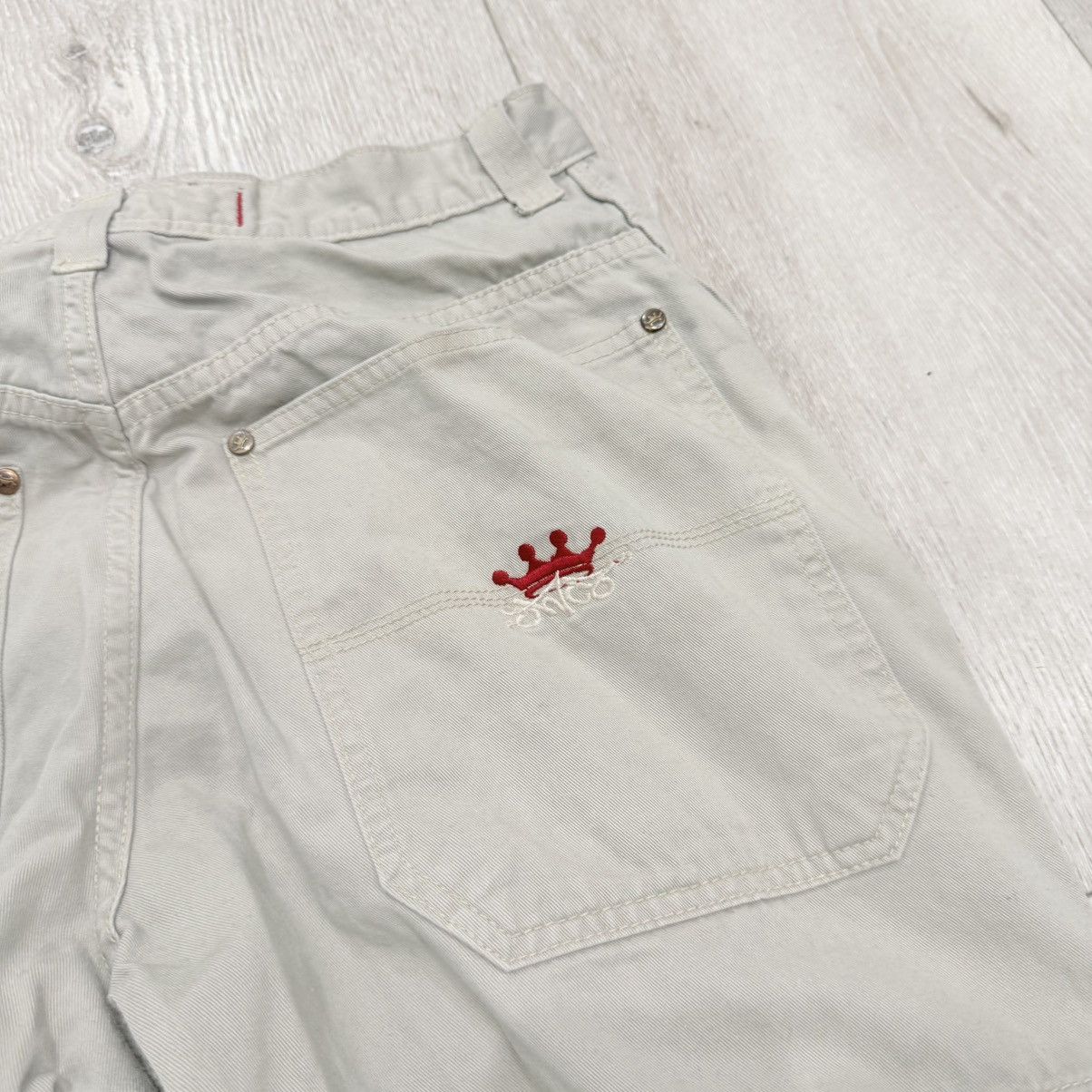 JNCO Jnco Beige Denim baggy pants amazing fit 32x32 Size US 32 / EU 48 - 2 Thumbnail