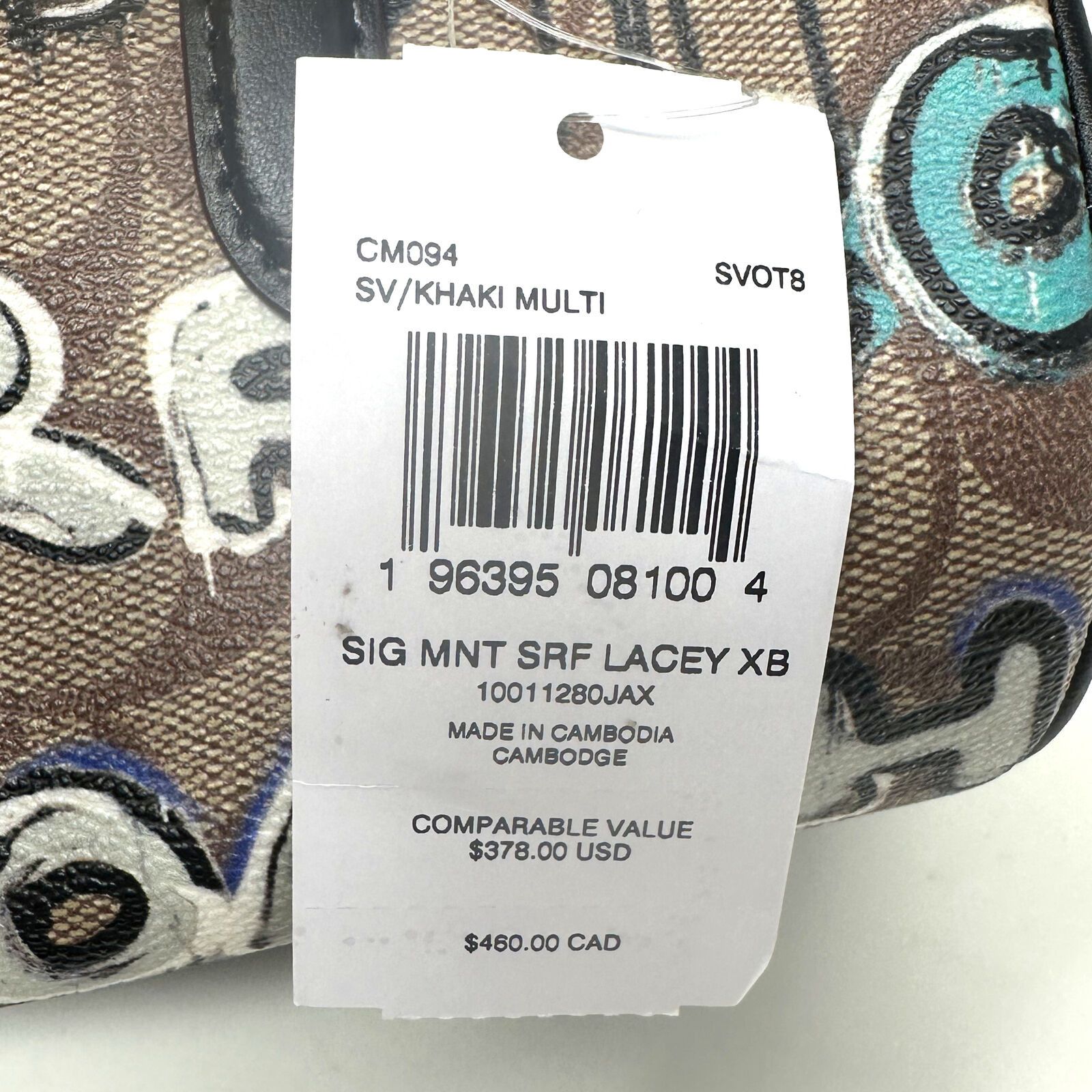 Coach Coach X Mint + Serf Lacey Crossbody Signature Canvas CM094 Size ONE SIZE - 10 Thumbnail