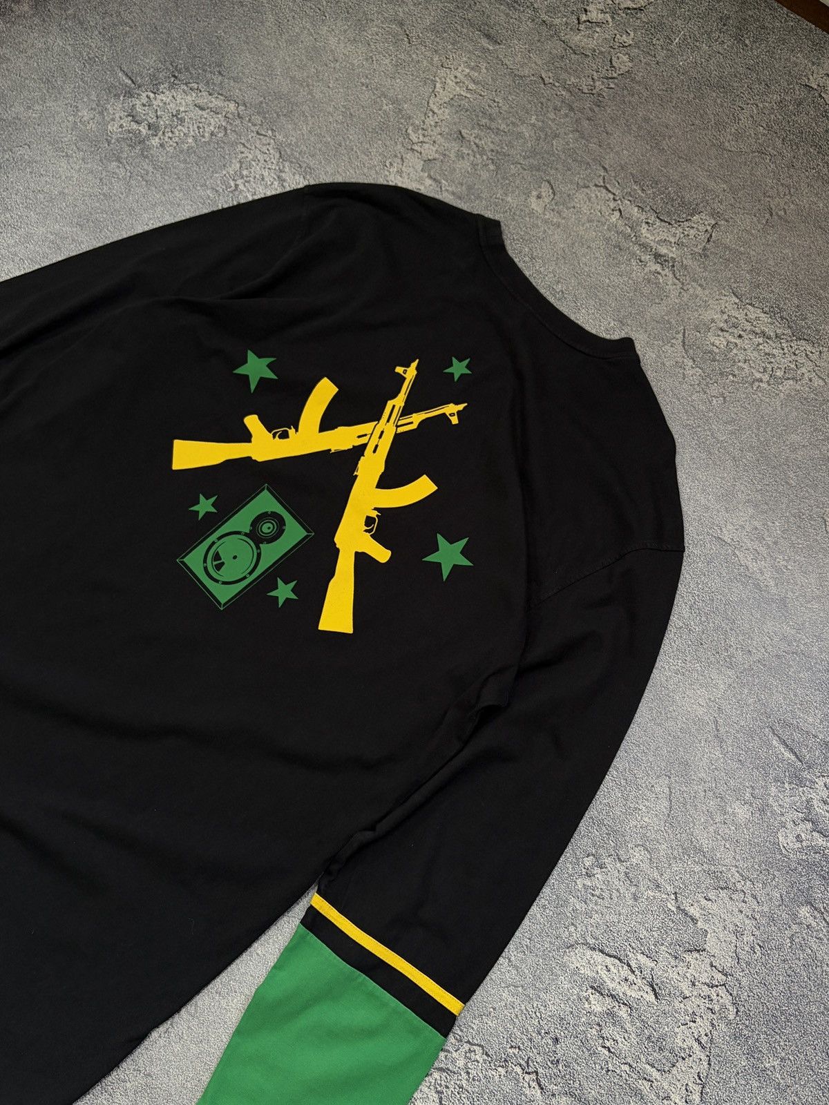 Pelle Pelle Vintage Pelle Pelle AK-47 Graphic Long Sleeve Tee 3XL Size US XXL / EU 58 / 5 - 7 Thumbnail