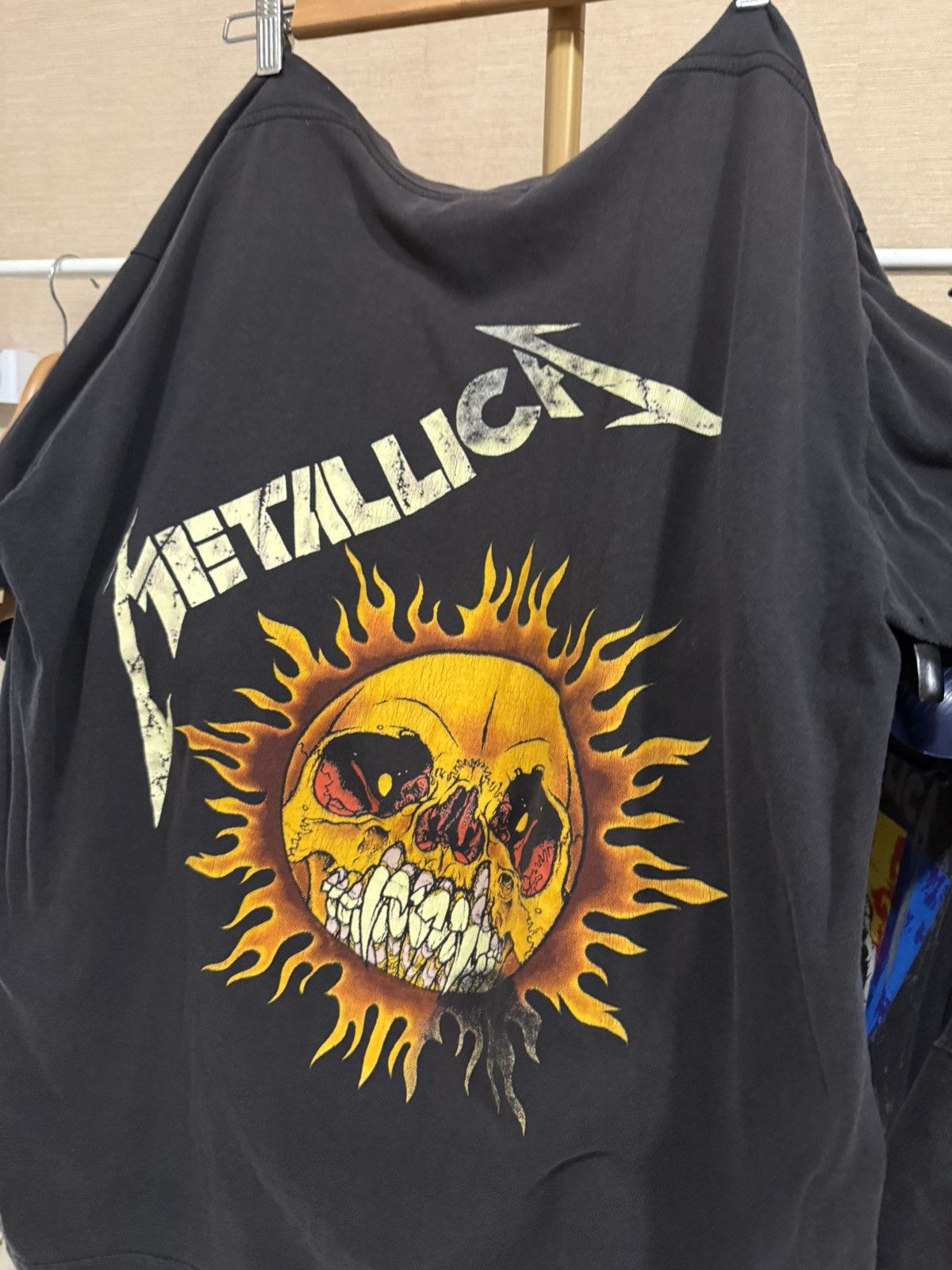 Band Tees Vintage 1990s Metallica Pushead Sun Size US XL / EU 56 / 4 - 17 Thumbnail