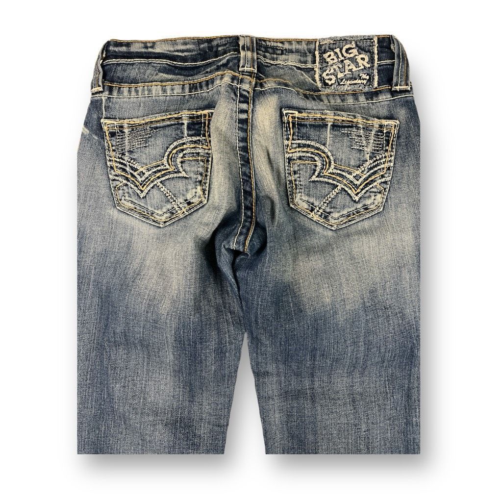 Big Star Big Star Rikki Low Rise Y2K Jeans Size 27 Size 27" / US 4 / IT 40 - 6 Thumbnail