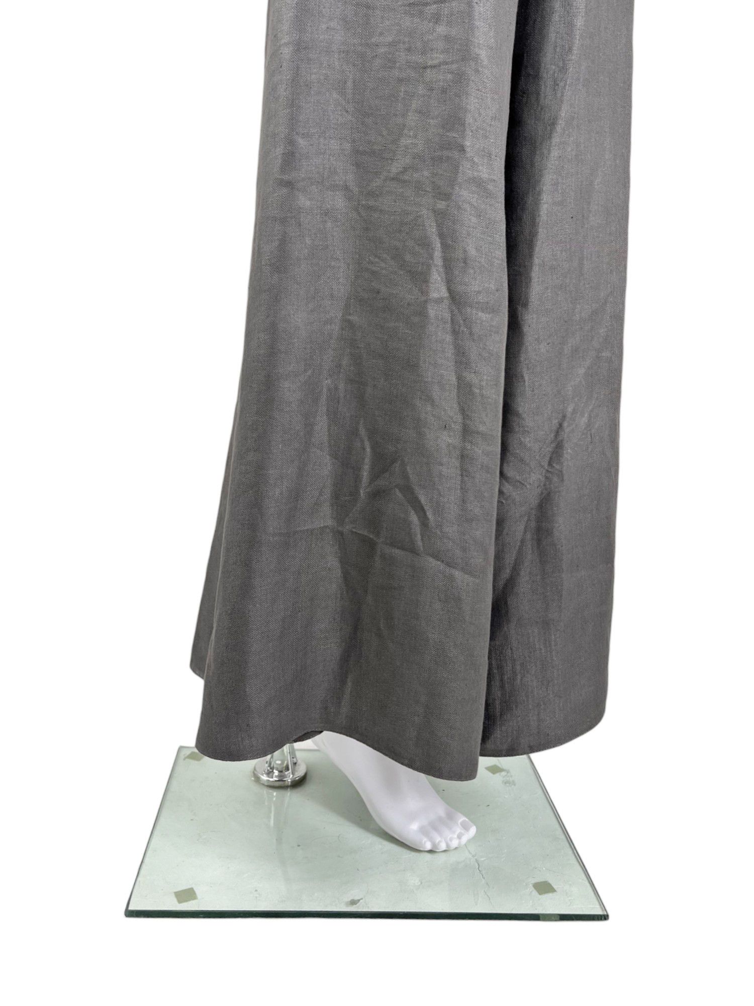 Emporio Armani F/W 2008 Grey Wide Pants Size 26" / US 2 / IT 38 - 5 Thumbnail