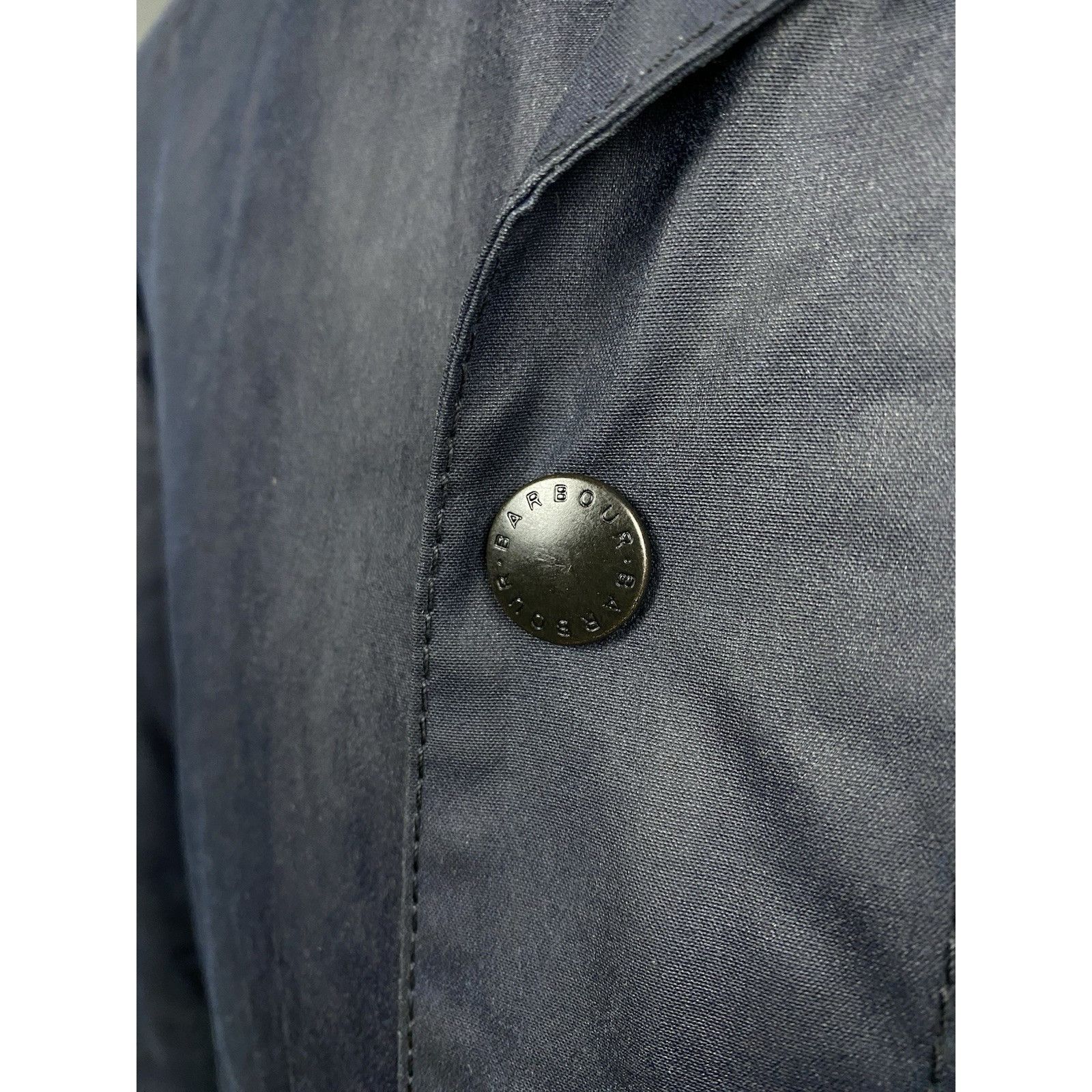 Barbour Barbour x John Lewis Ashbyton Blue Waxed Motorcycle Multipoc Size US M / EU 48-50 / 2 - 10 Thumbnail