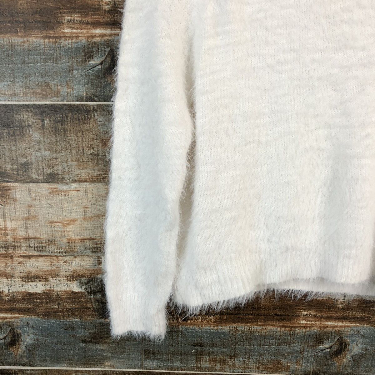 Homespun Knitwear DLL Khalita Turtle Neck Mohair fur shaggy Knitwear #C232 Size M / US 6-8 / IT 42-44 - 17 Thumbnail