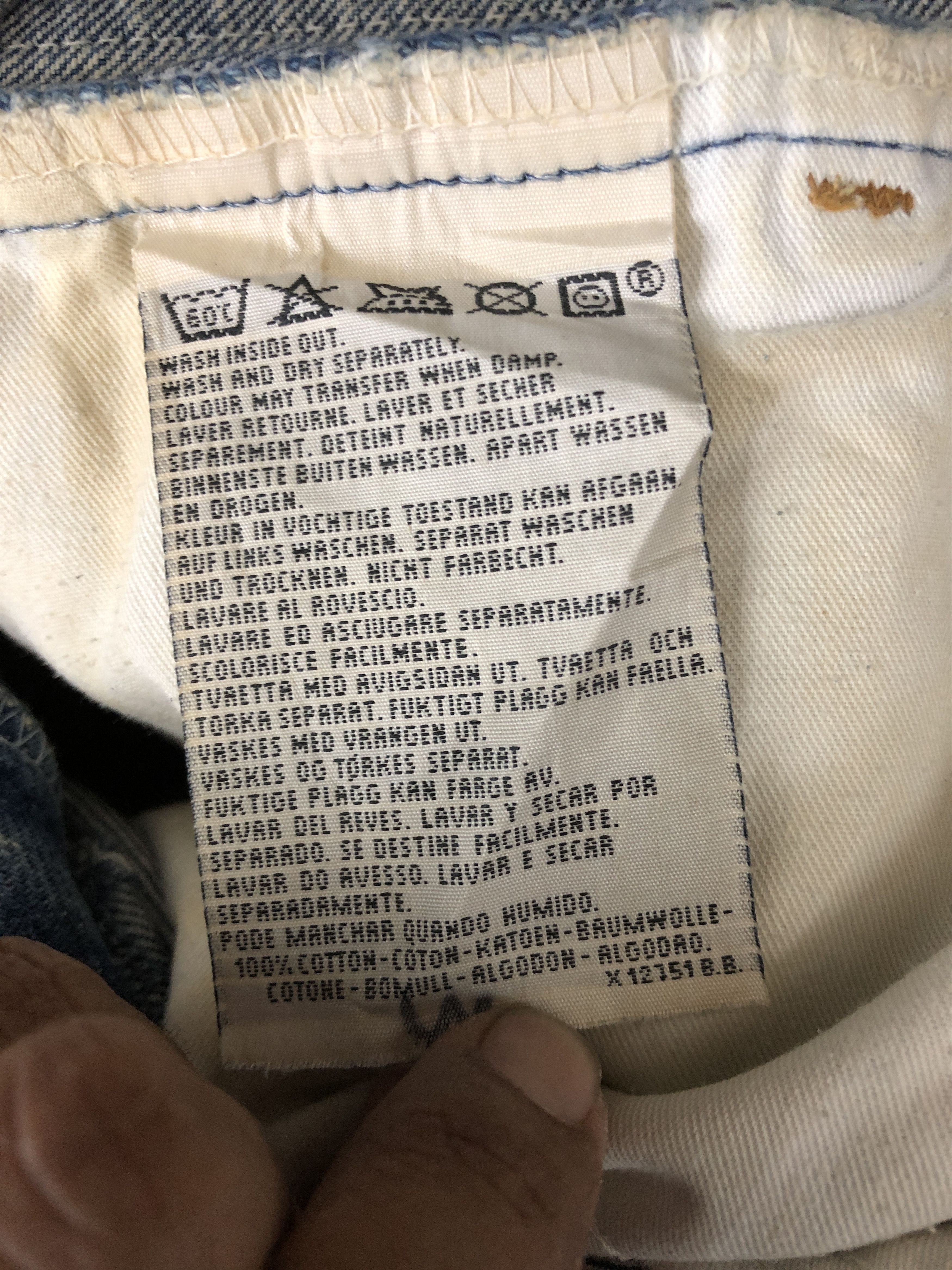 Levi's Vintage Levis 602 Orange Tab Jeans Levi's Stone Wash Denim Size 28" / US 6 / IT 42 - 7 Thumbnail