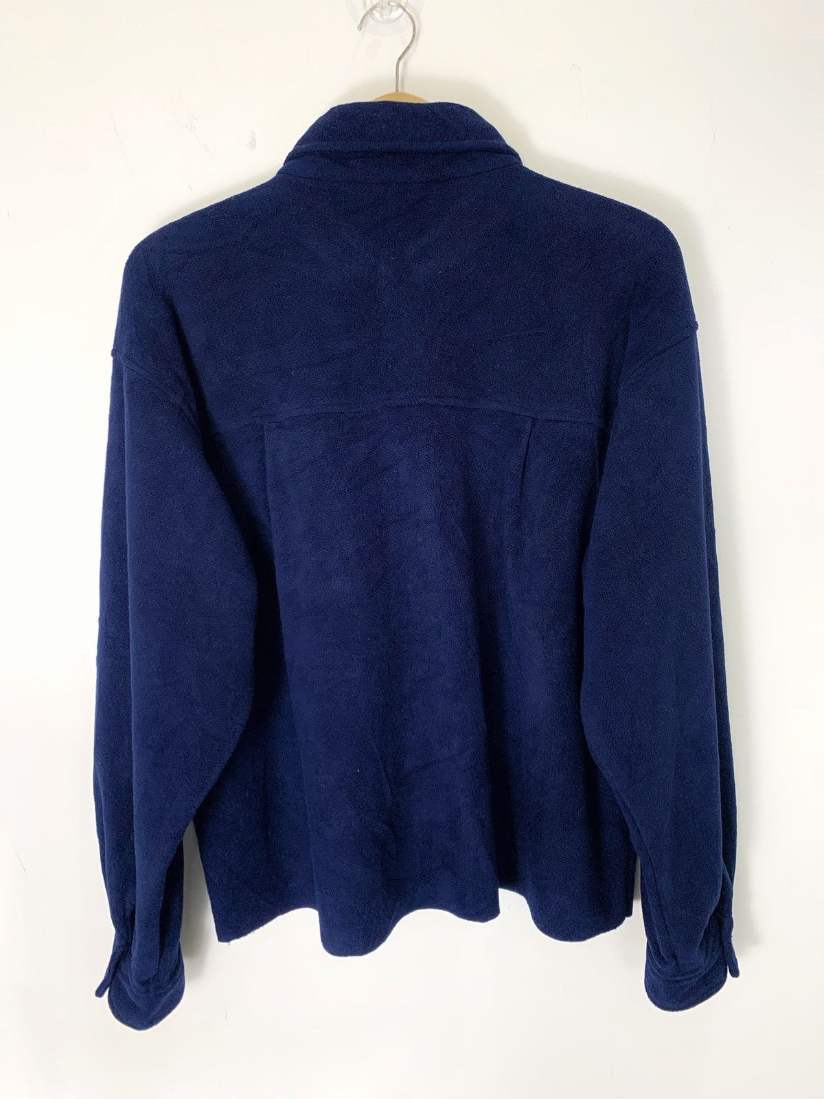 Vintage Vintage cropped outer fleece button up shirt japan Size US L / EU 52-54 / 3 - 2 Thumbnail