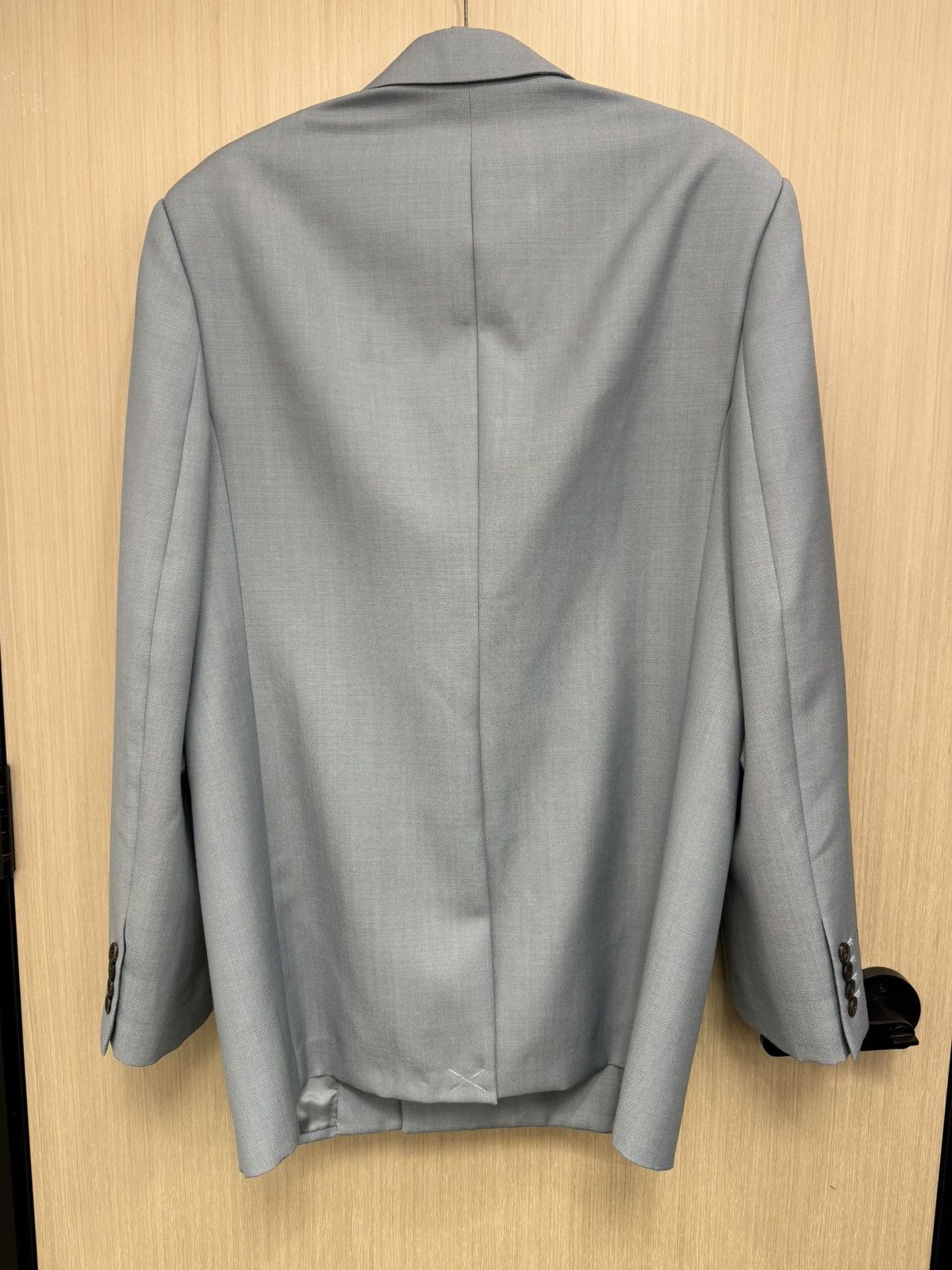Alexander McQueen Alexander Mcqueen mohair and wool double breasted blazer 48 Size 48L - 4 Thumbnail