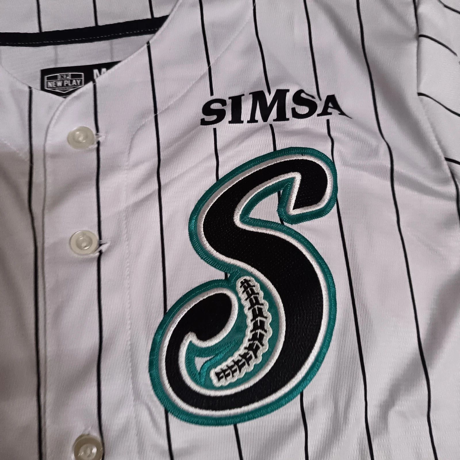 MLB Saraperos de Saltillo Mexican Baseball Beisbol Jersey Size US M / EU 48-50 / 2 - 2 Thumbnail