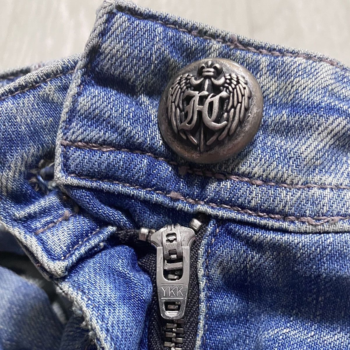 Faith Connexion Women’s Destroyed Washed Paint Splatter Denim Mini Shorts Size 25" / US 0 / IT 36 - 18 Thumbnail