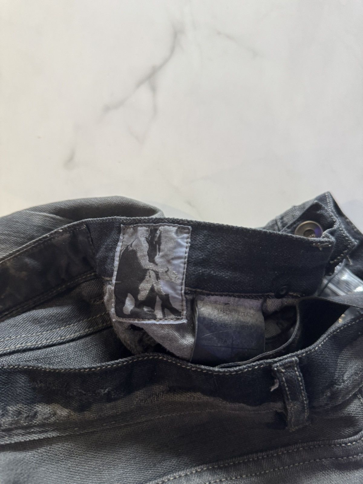Rick Owens SS09 Rick owens strutter hog wash denim Size 28" / US 6 / IT 42 - 12 Thumbnail