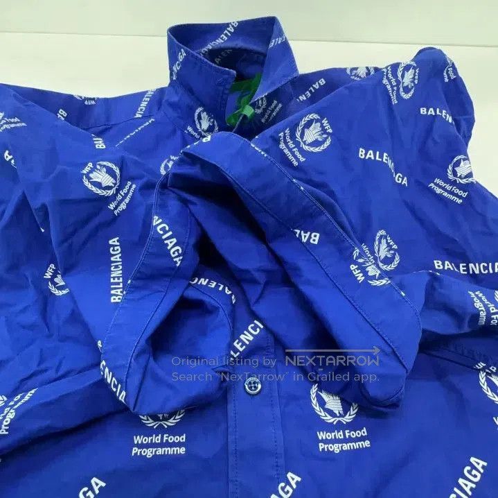 Balenciaga Balenciaga Logo Short Sleeve Shirt. Size US M / EU 48-50 / 2 - 3 Thumbnail